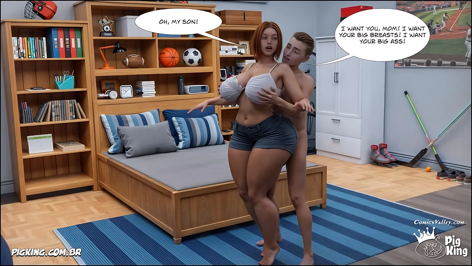 Big Black Cocks 11-33 [CrazyDad3D] - 23 . Big Black Cocks - Chapter 23 - Page 107