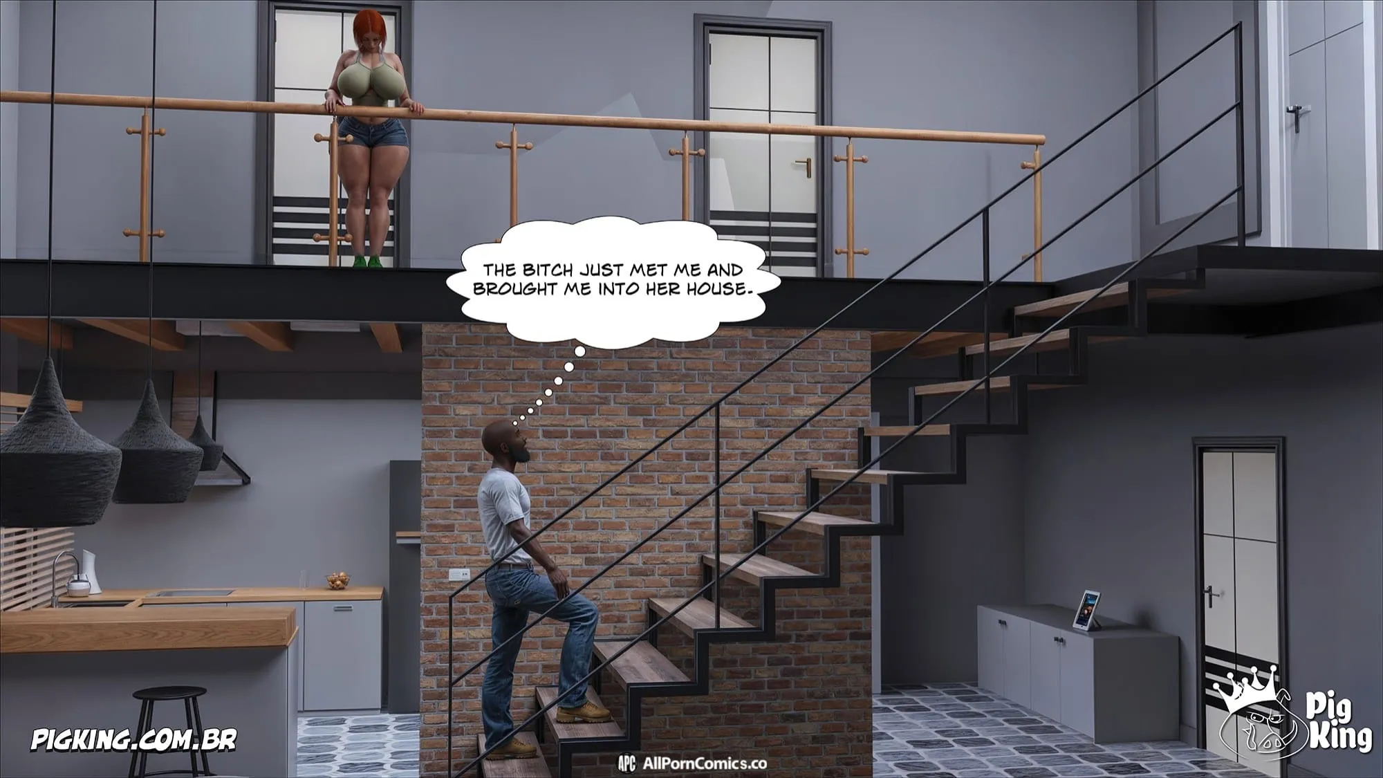 Big Black Cocks 11-33 [CrazyDad3D] - 21 . Big Black Cocks - Chapter 21 - Page 8