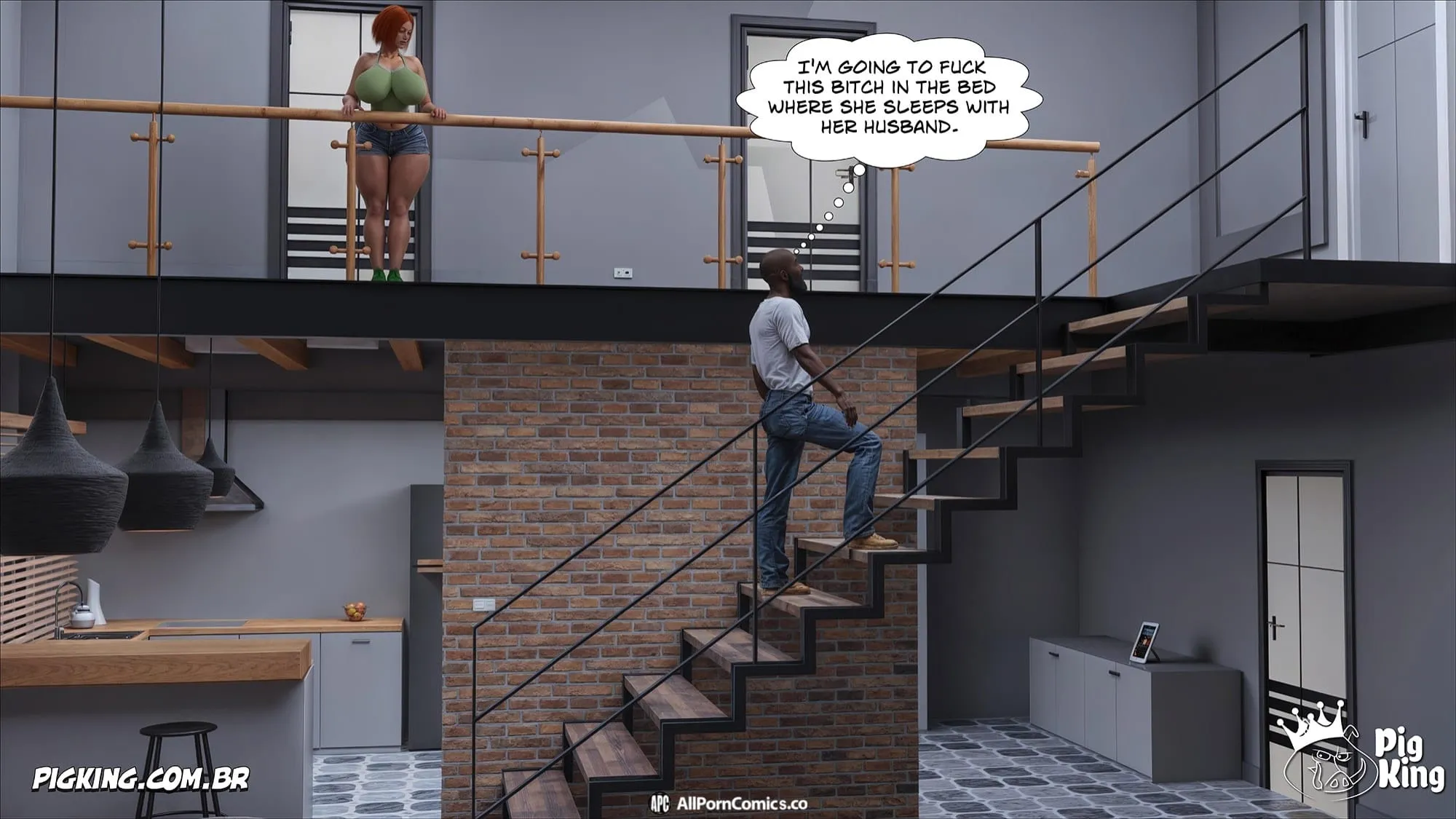 Big Black Cocks 11-33 [CrazyDad3D] - 21 . Big Black Cocks - Chapter 21 - Page 9