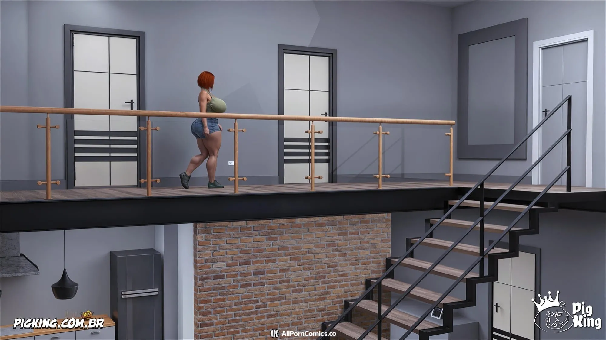 Big Black Cocks 11-33 [CrazyDad3D] - 20 . Big Black Cocks - Chapter 20 - Page 77