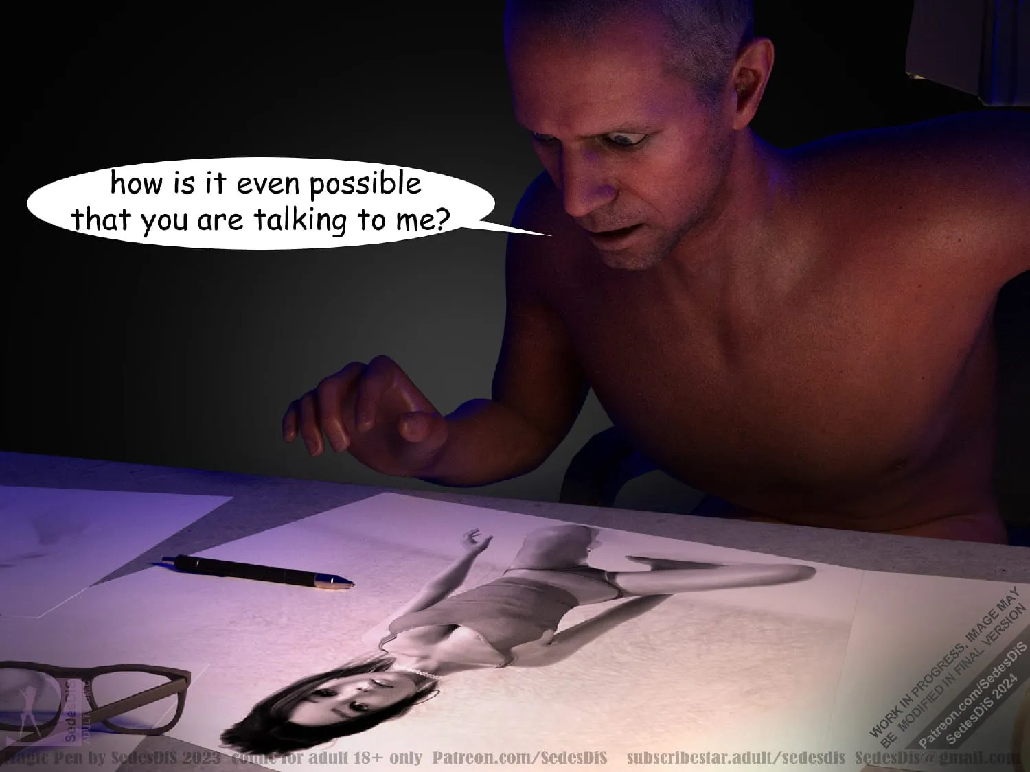 Magic Pen [SedesDiS] - 1 . Magic Pen - Chapter 1 - Page 18