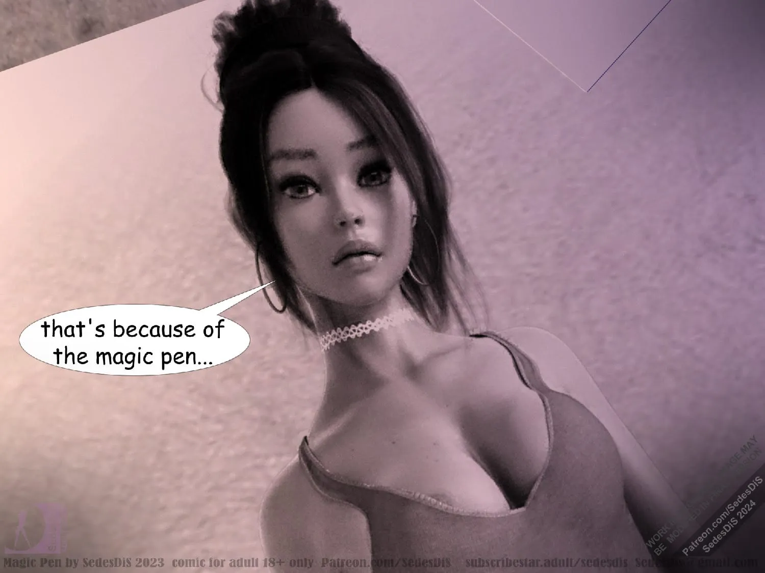 Magic Pen [SedesDiS] - 1 . Magic Pen - Chapter 1 - Page 19