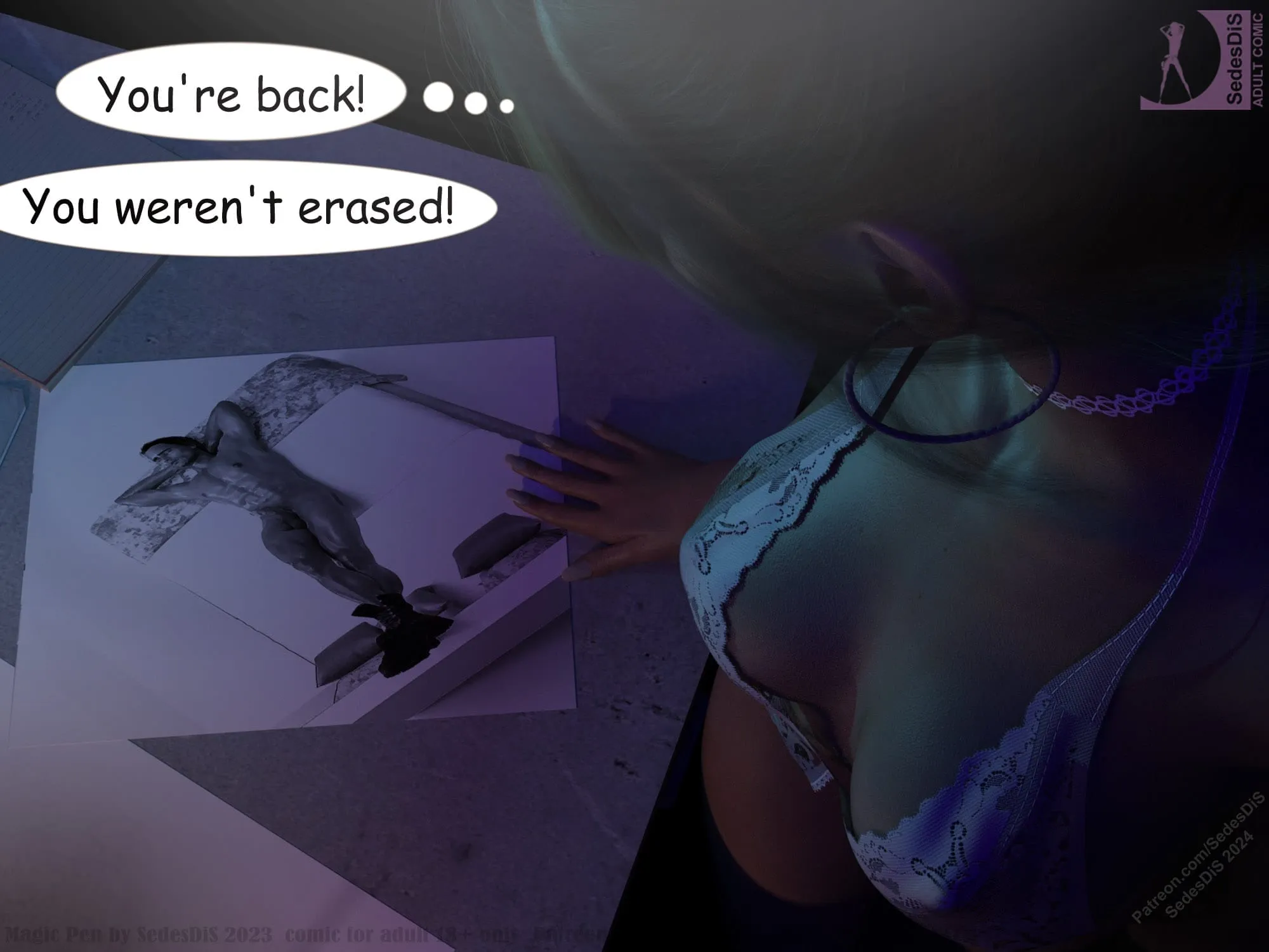Magic Pen [SedesDiS] - 3 . Magic Pen - Chapter 3 - Page 111
