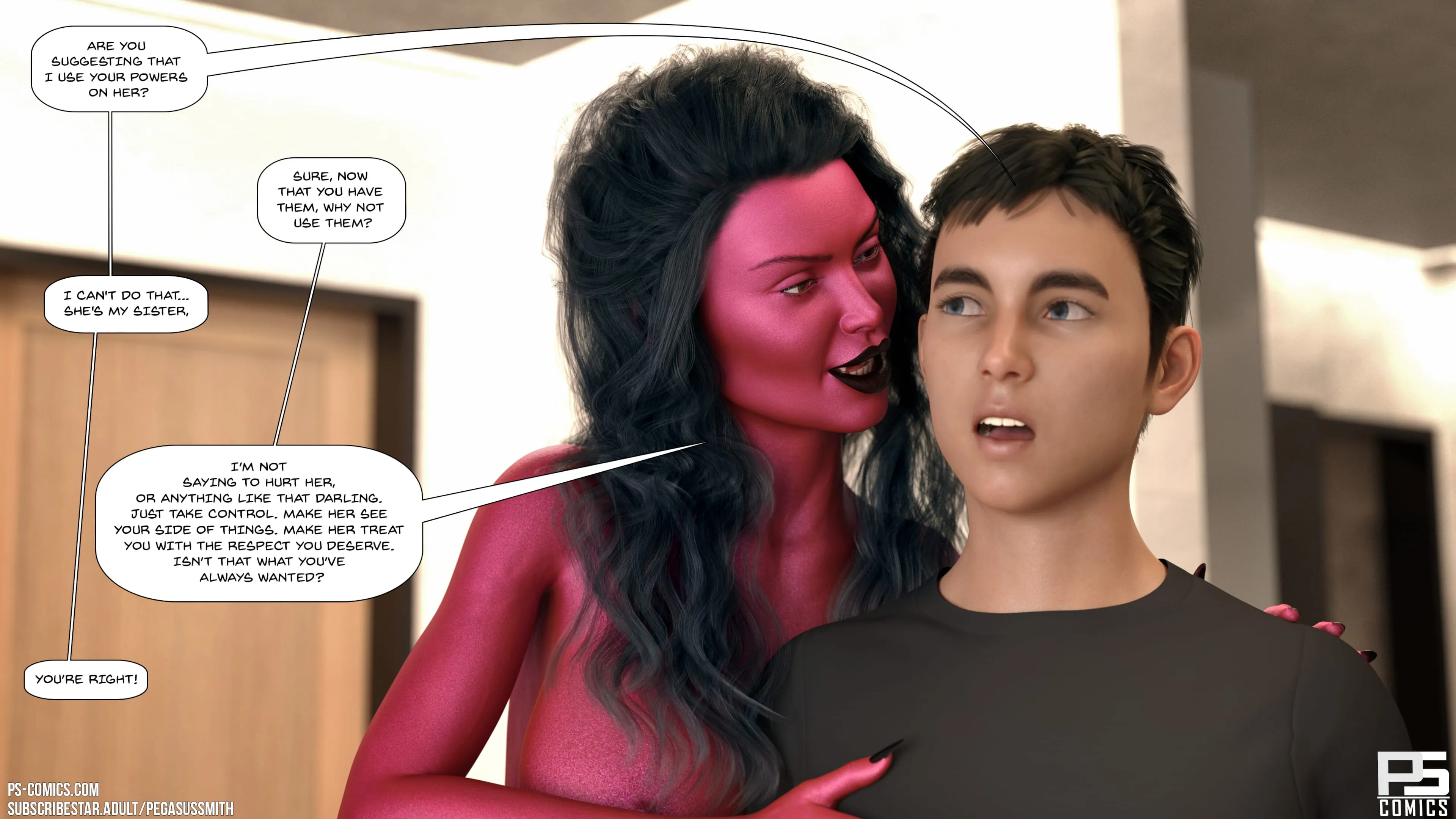 Curse of the Succubus [Pegasus Smith] - 3 . Curse Of The Succubus - Chapter 3 - Page 9