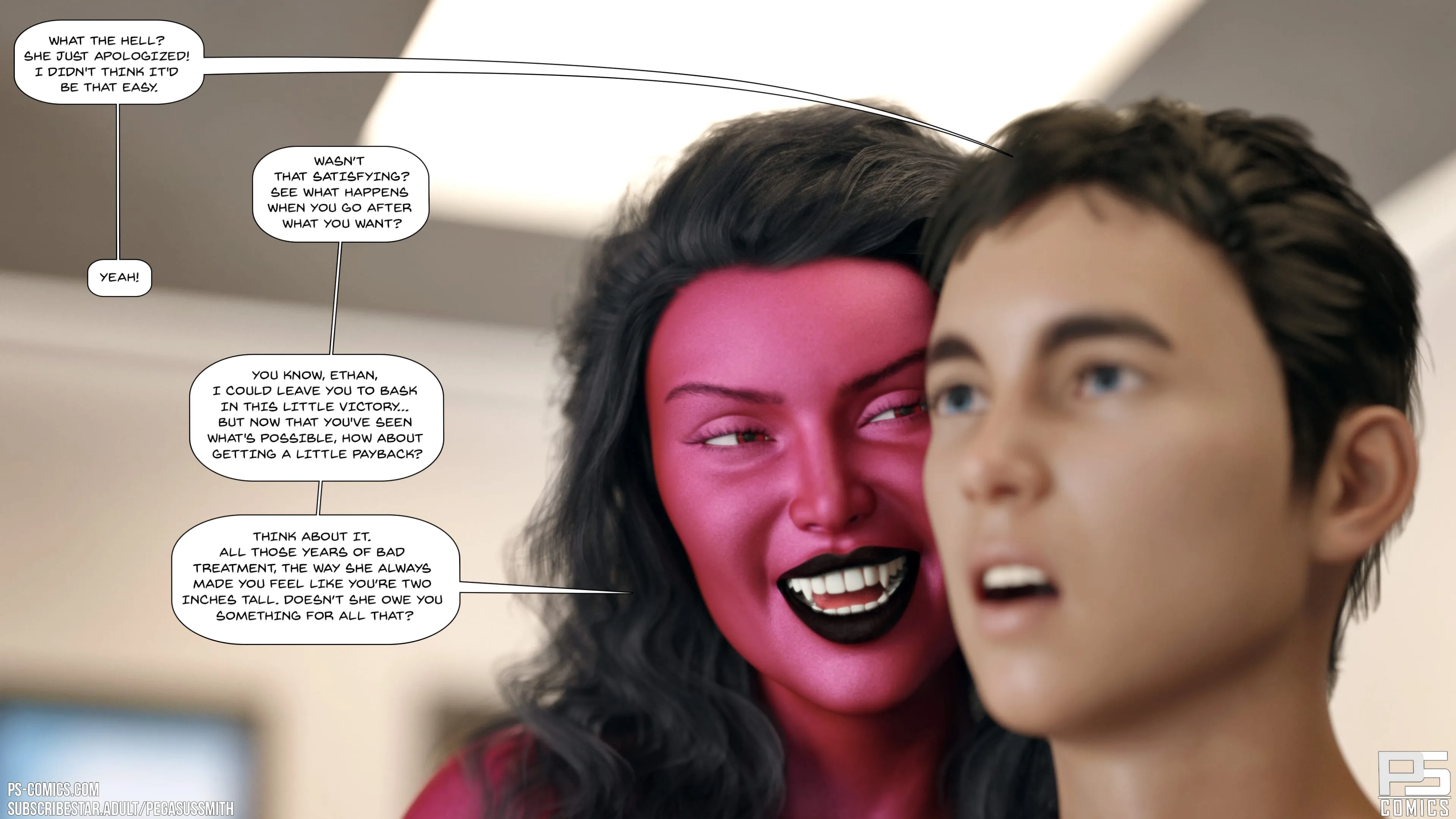 Curse of the Succubus [Pegasus Smith] - 3 . Curse Of The Succubus - Chapter 3 - Page 12