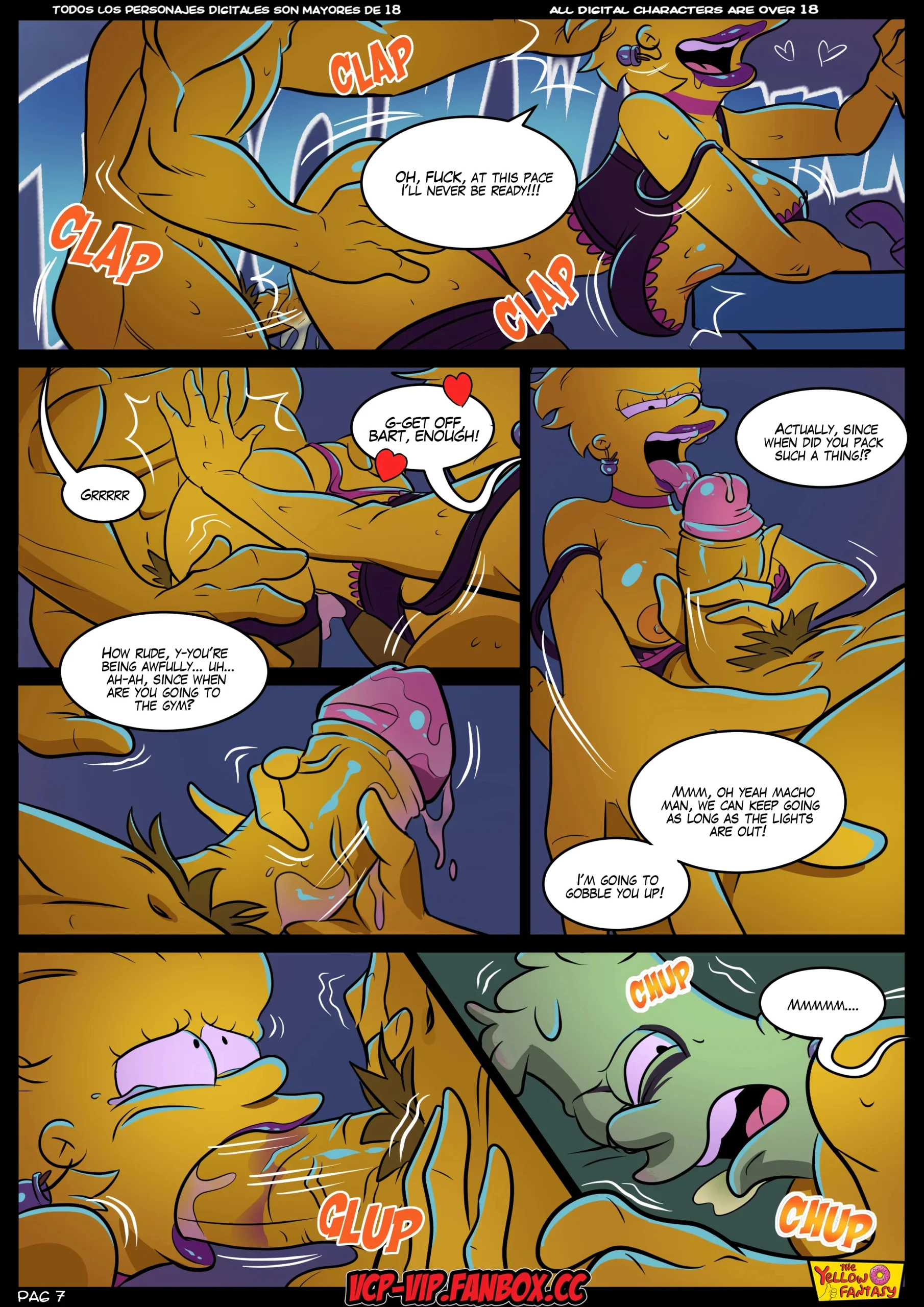 The Simpsons – TreeWhoreHouse of Horror - he Simpsons - TreeWhoreHouse of Horror [Yellow Fantasy 13] - Page 8