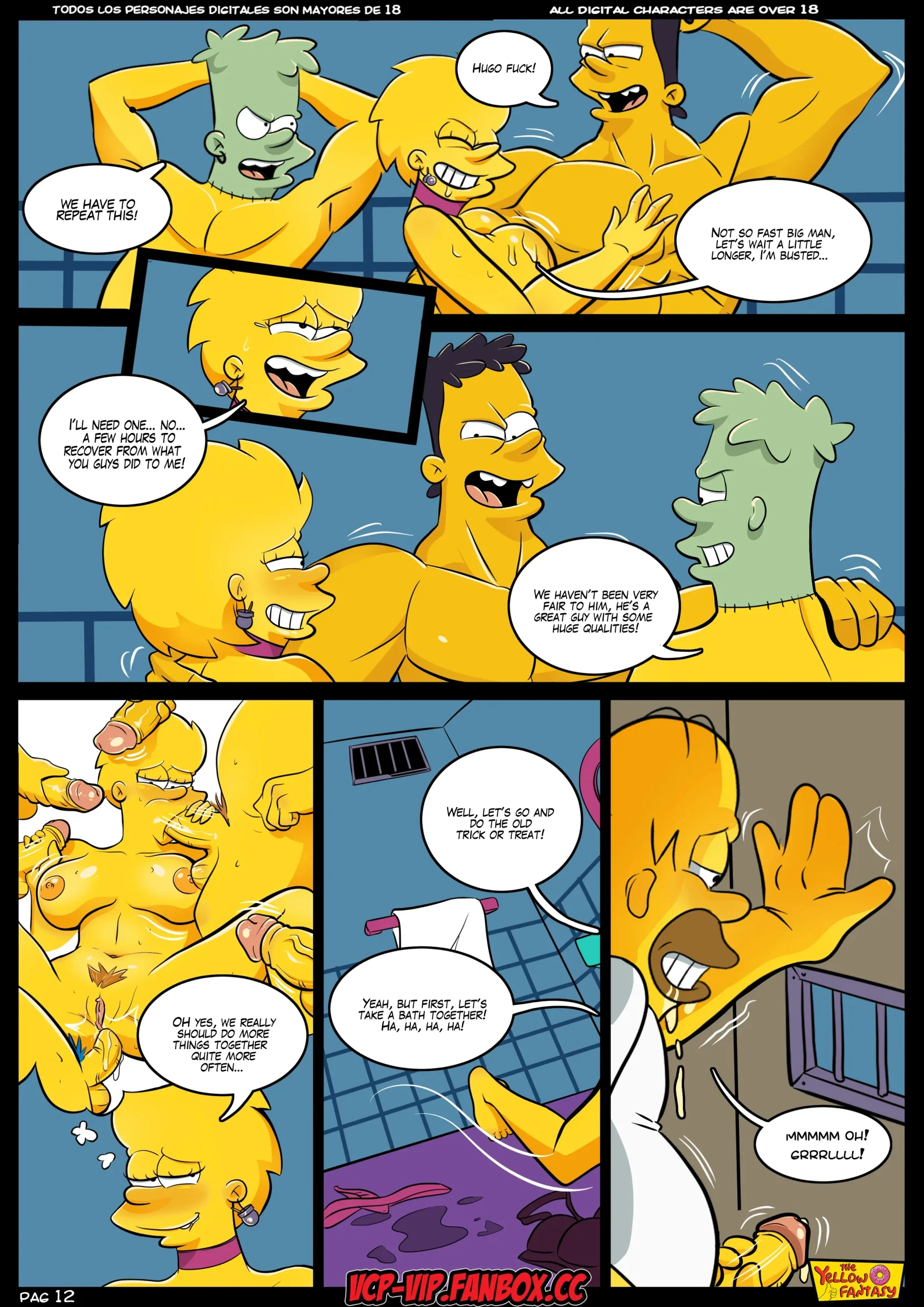 The Simpsons – TreeWhoreHouse of Horror - he Simpsons - TreeWhoreHouse of Horror [Yellow Fantasy 13] - Page 13