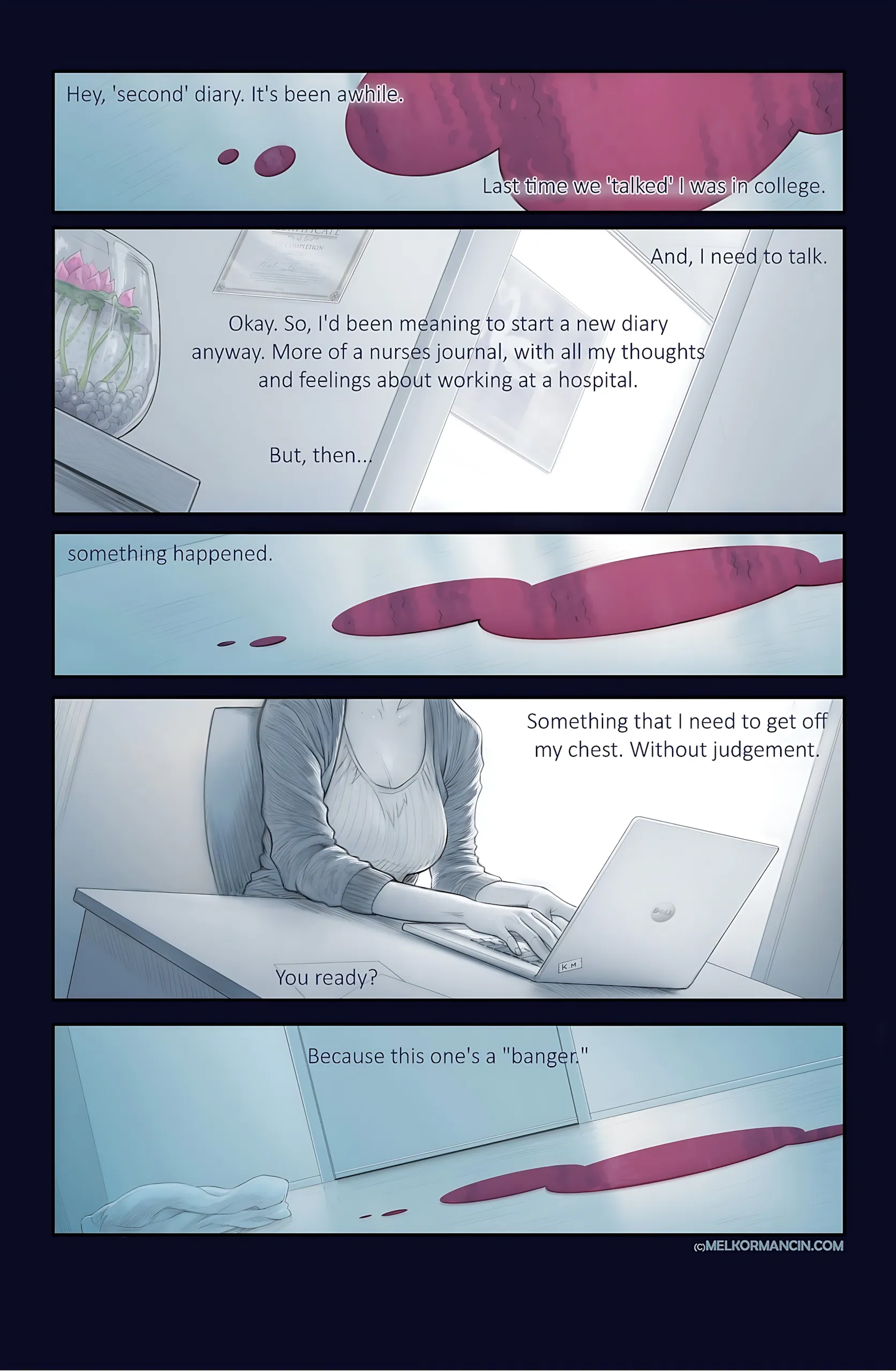 Nurse Morgan [Melkor Mancin] - 1 . Nurse Morgan - Chapter 1 [Romulo Melkor Mancin] - Page 1