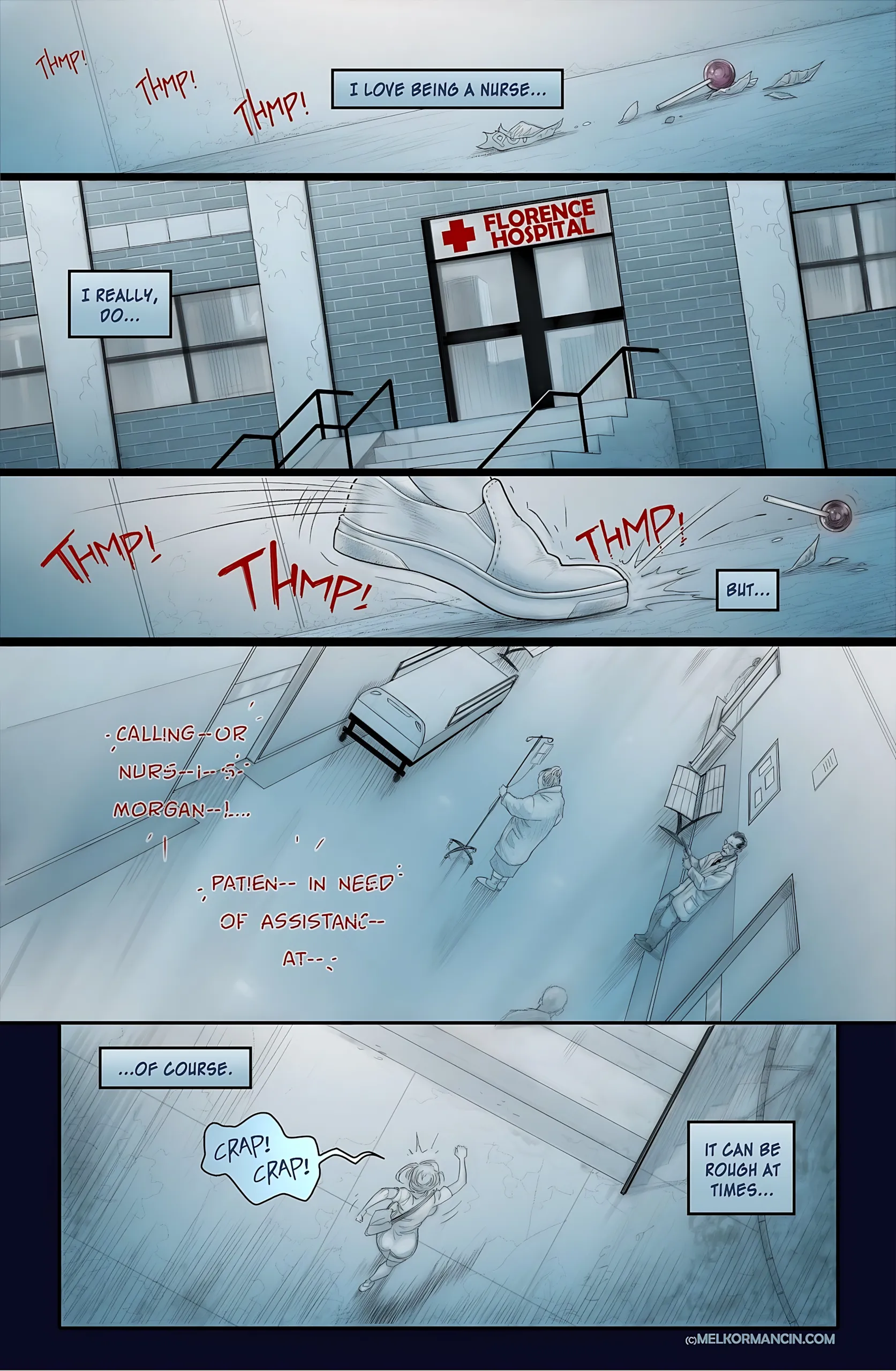 Nurse Morgan [Melkor Mancin] - 1 . Nurse Morgan - Chapter 1 [Romulo Melkor Mancin] - Page 2