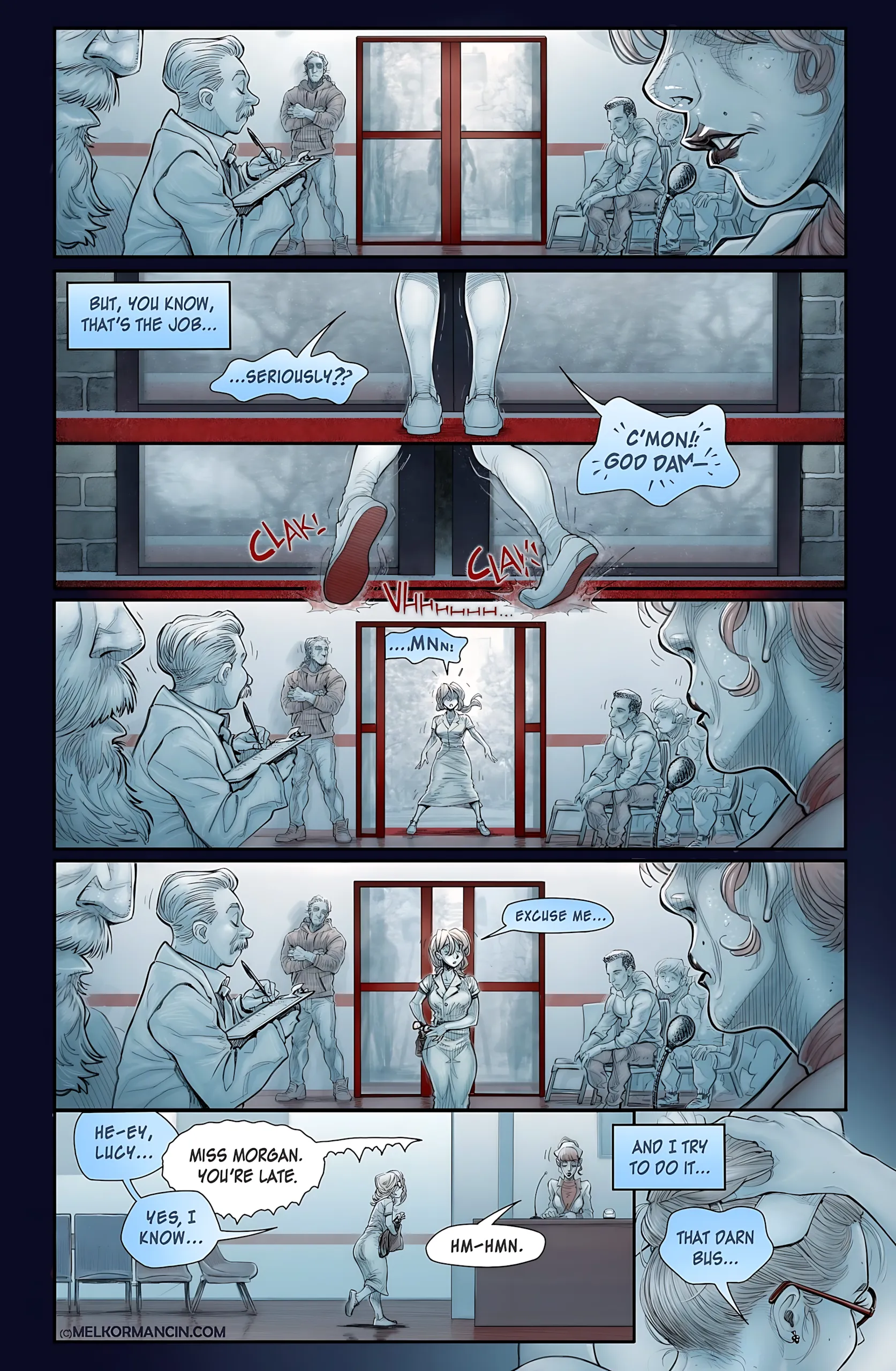 Nurse Morgan [Melkor Mancin] - 1 . Nurse Morgan - Chapter 1 [Romulo Melkor Mancin] - Page 3