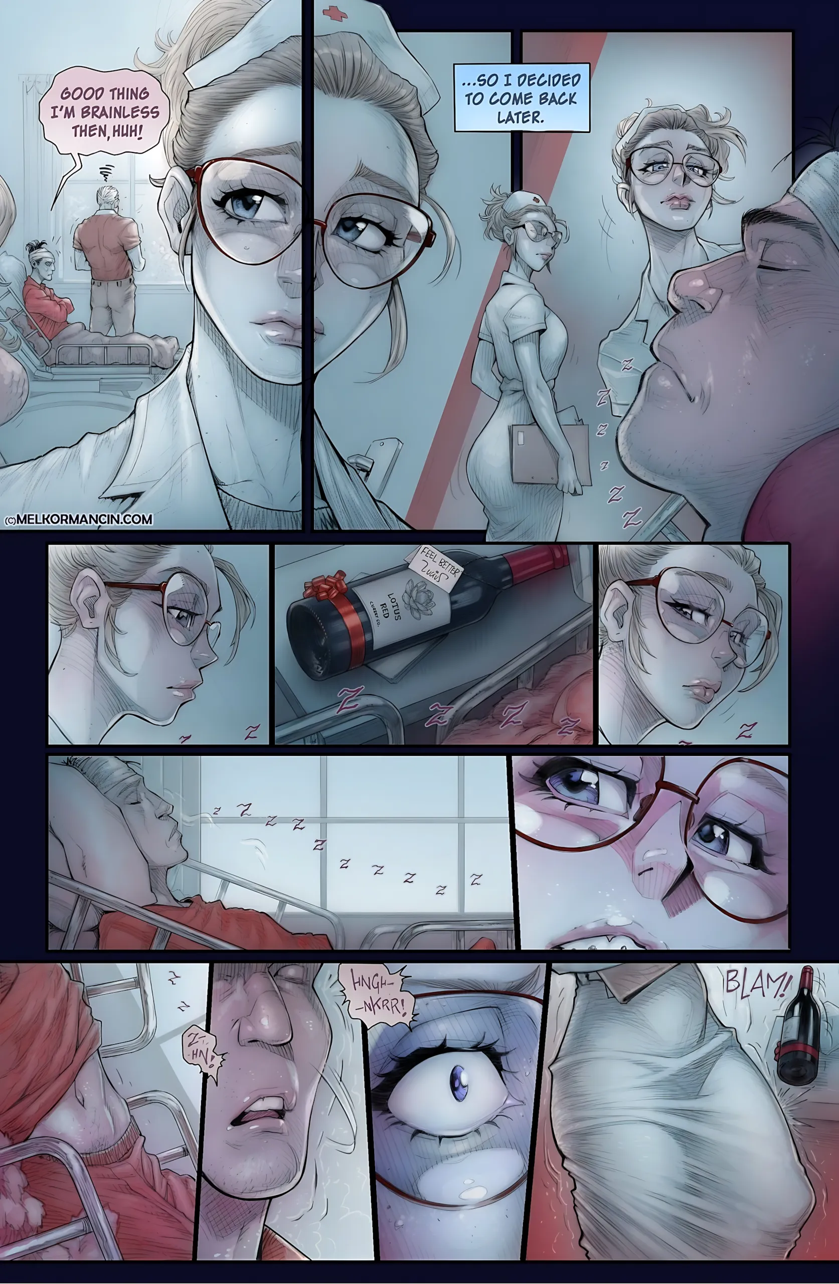 Nurse Morgan [Melkor Mancin] - 1 . Nurse Morgan - Chapter 1 [Romulo Melkor Mancin] - Page 5