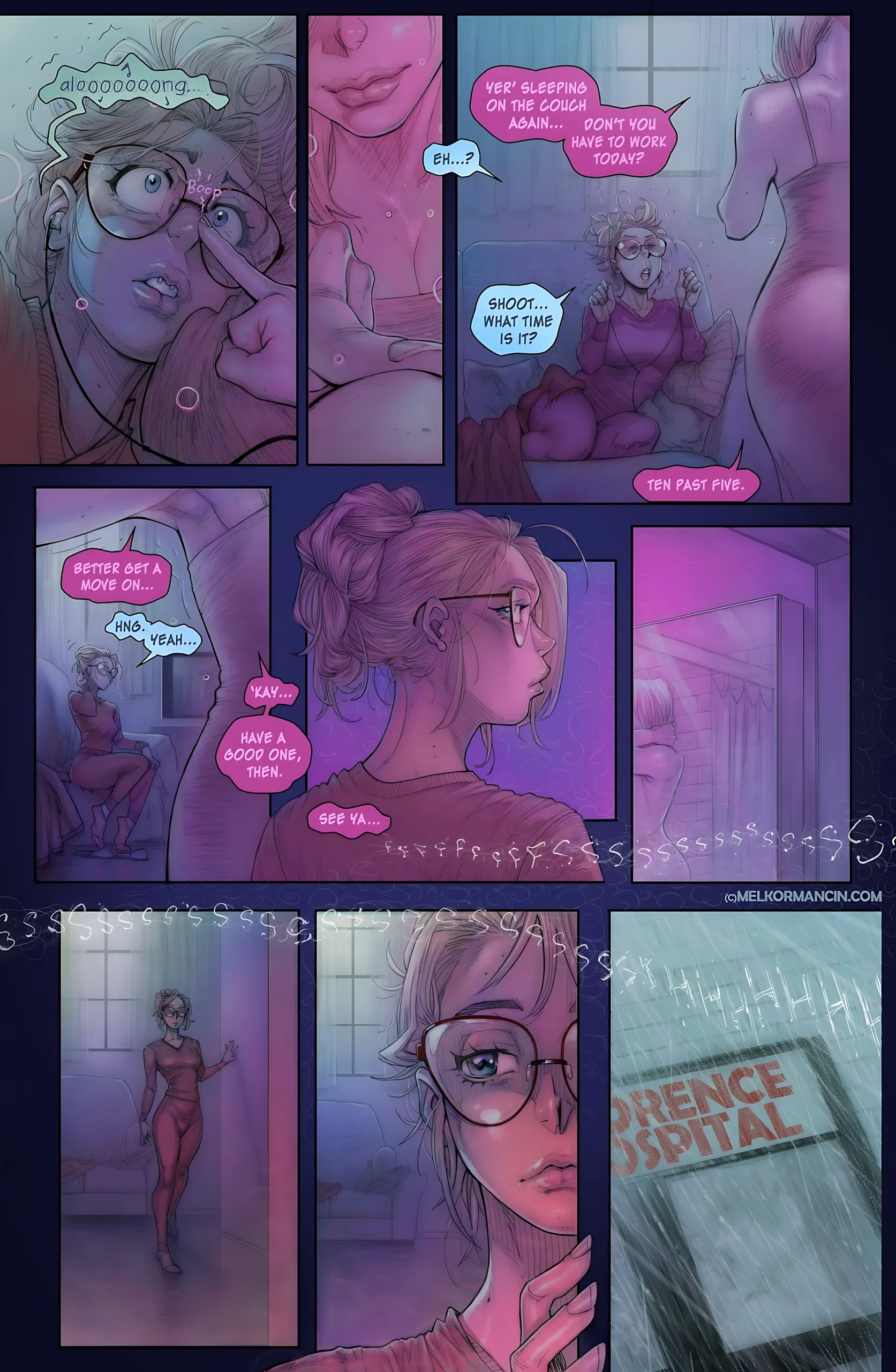 Nurse Morgan [Melkor Mancin] - 1 . Nurse Morgan - Chapter 1 [Romulo Melkor Mancin] - Page 10