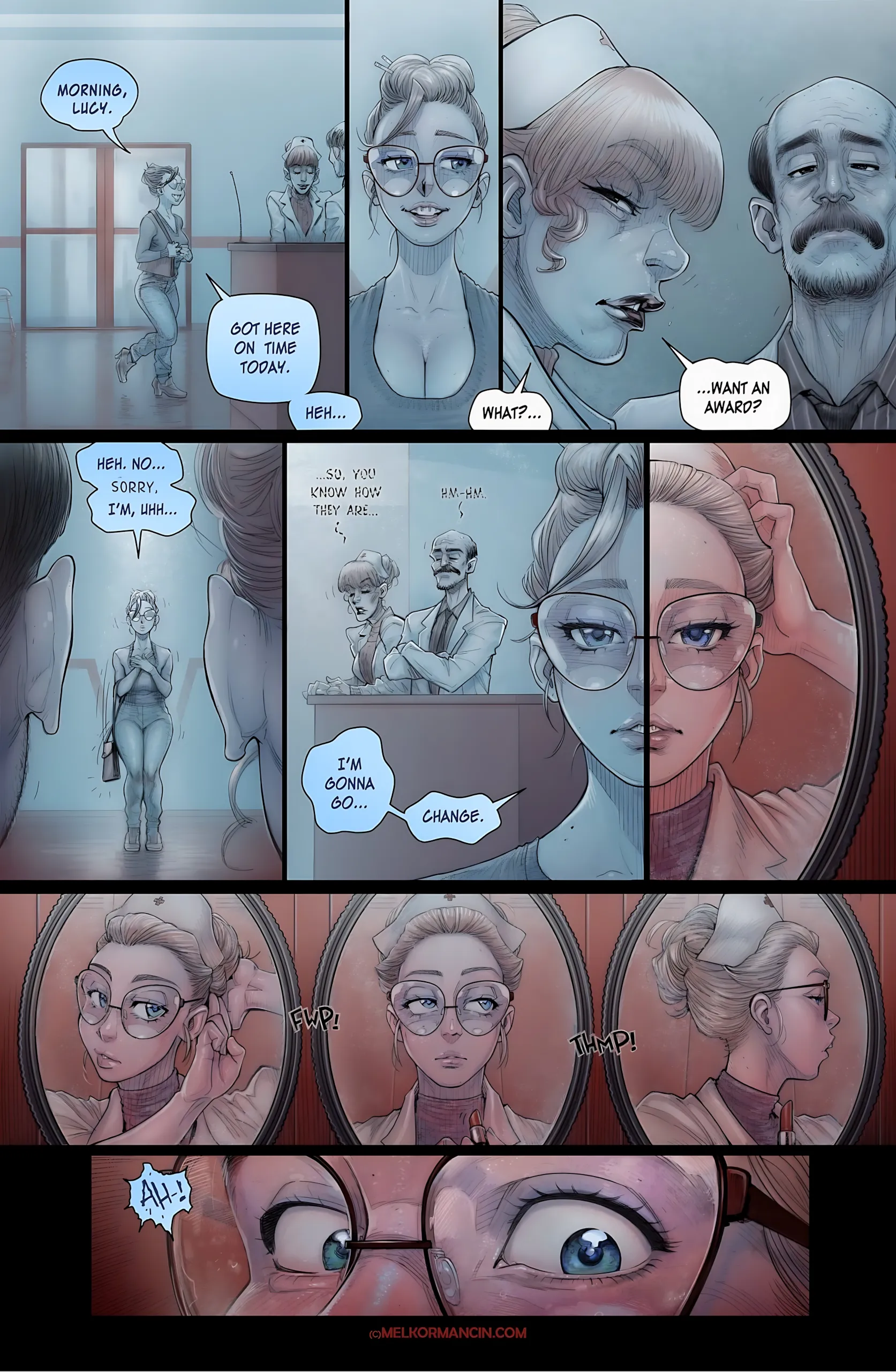 Nurse Morgan [Melkor Mancin] - 1 . Nurse Morgan - Chapter 1 [Romulo Melkor Mancin] - Page 11