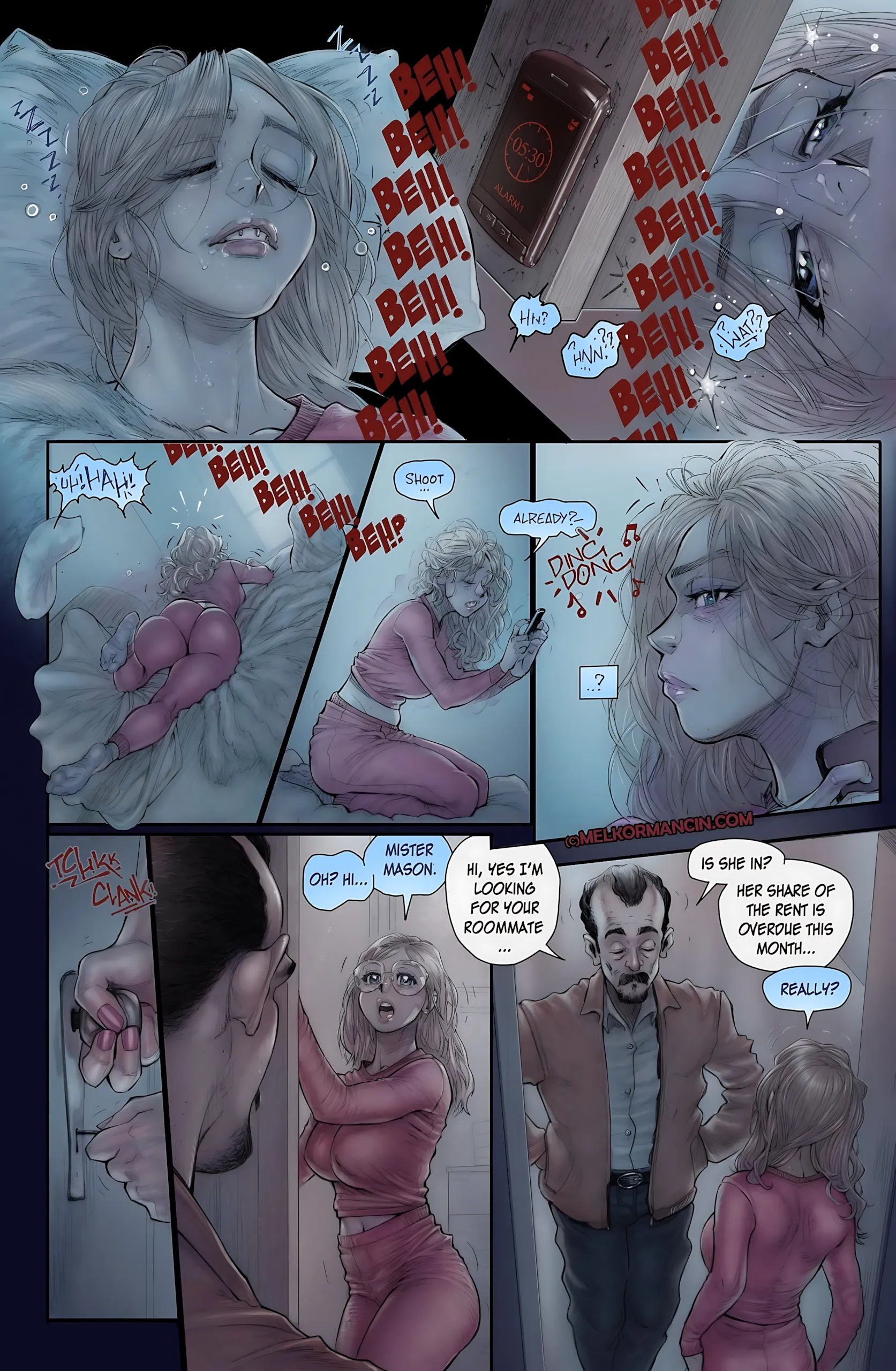 Nurse Morgan [Melkor Mancin] - 1 . Nurse Morgan - Chapter 1 [Romulo Melkor Mancin] - Page 17