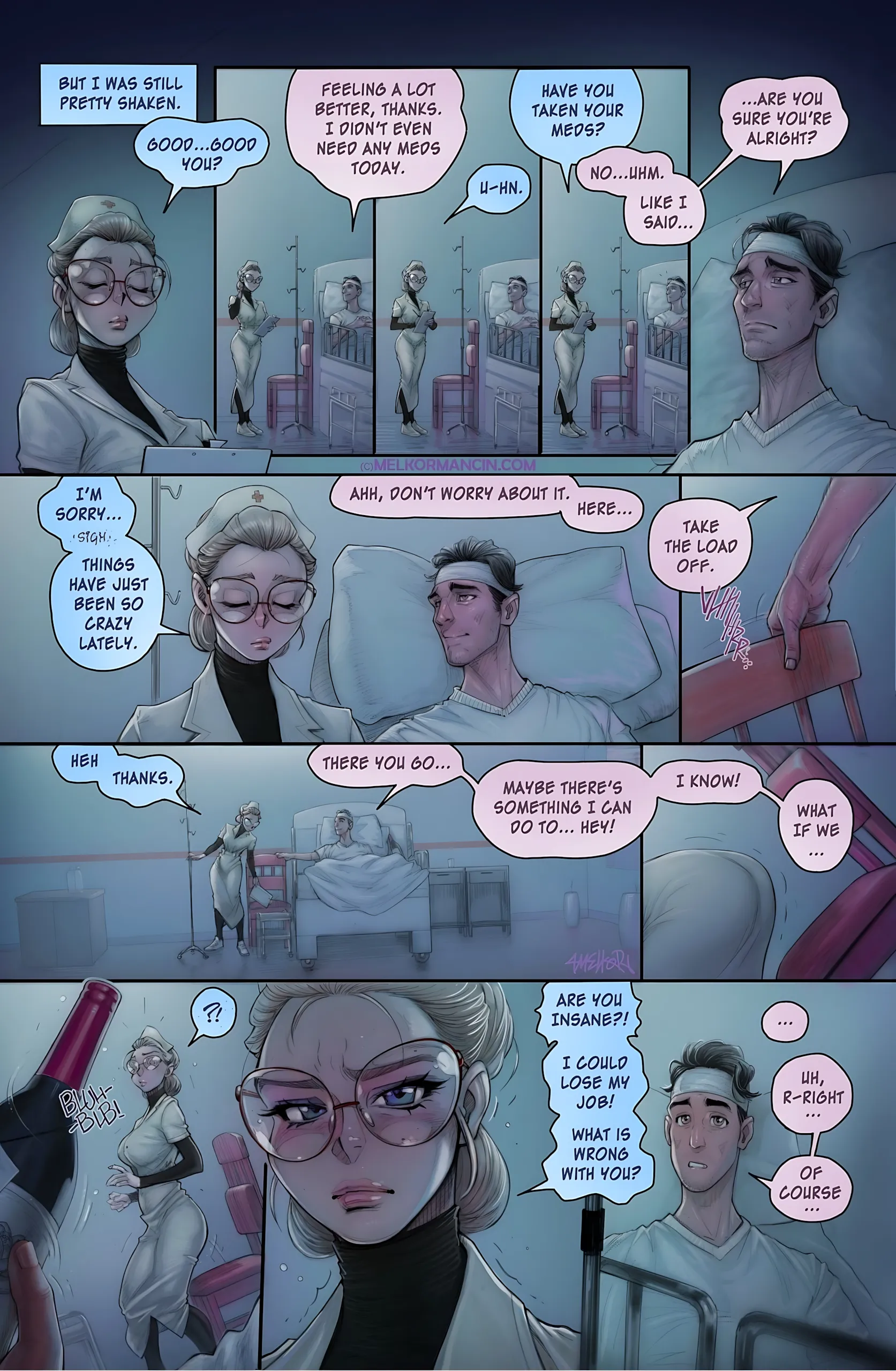 Nurse Morgan [Melkor Mancin] - 1 . Nurse Morgan - Chapter 1 [Romulo Melkor Mancin] - Page 20