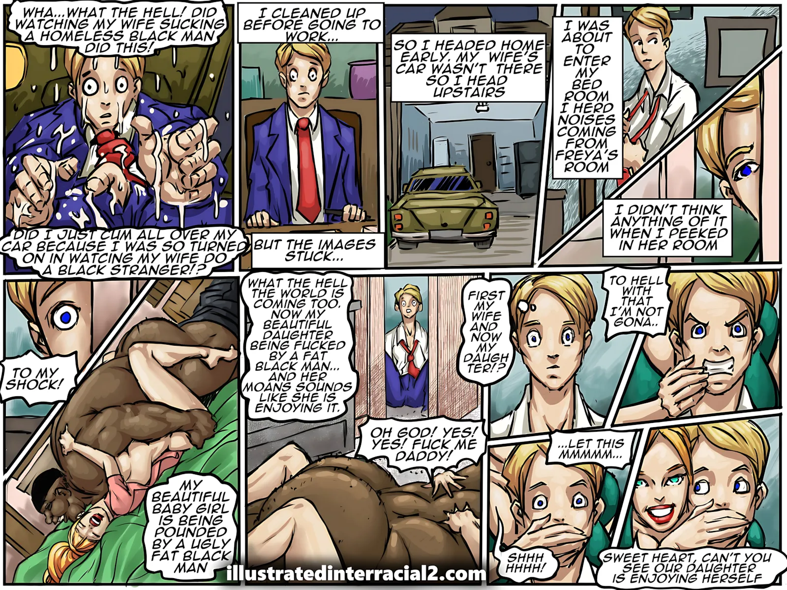 Unexpected Lovers [Illustratedinterracial] - Unexpected Lovers - Page 40