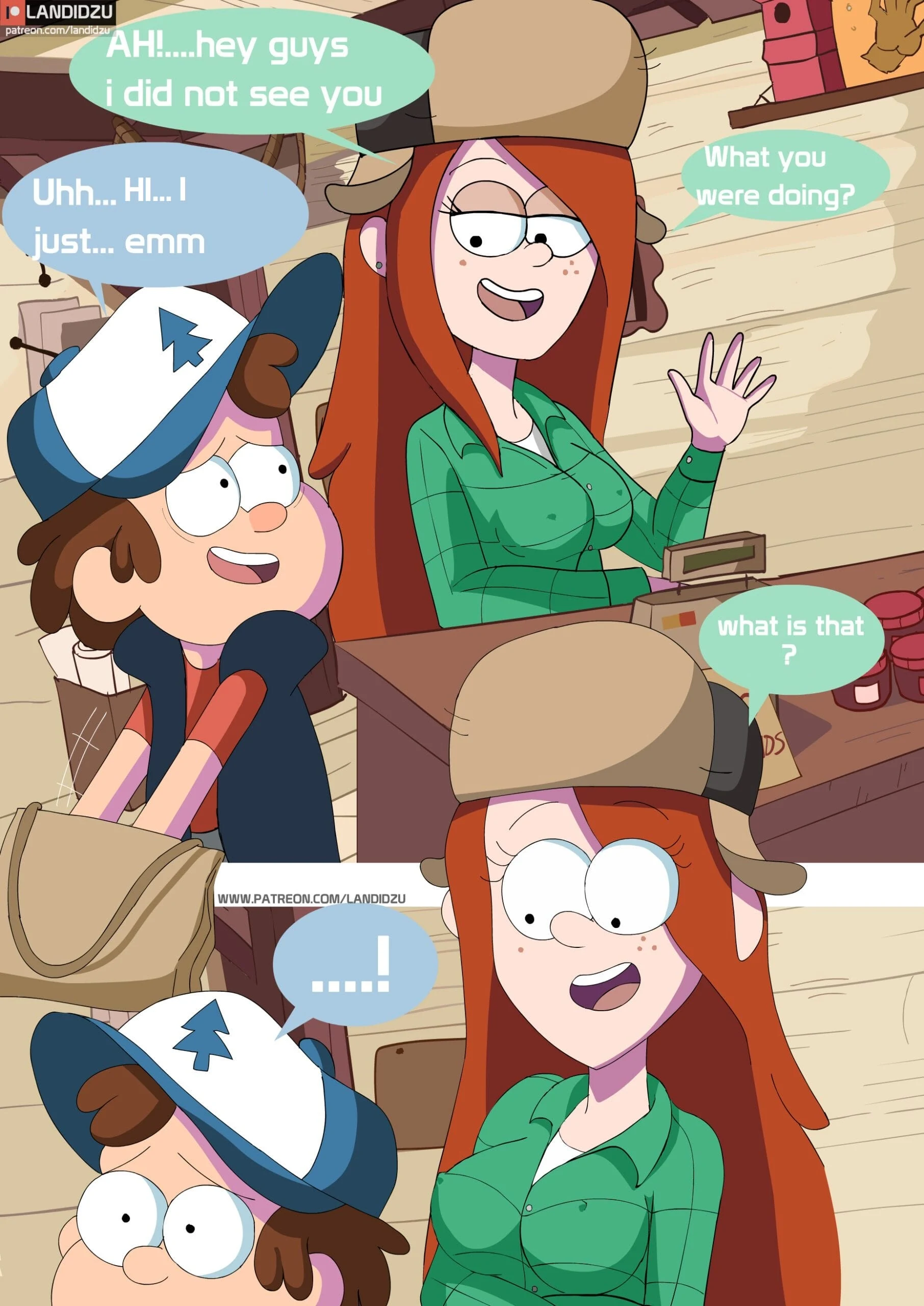 Gravity Falls – Trick or Treat [Landidzu] - Gravity Falls – Trick or Treat - Page 4