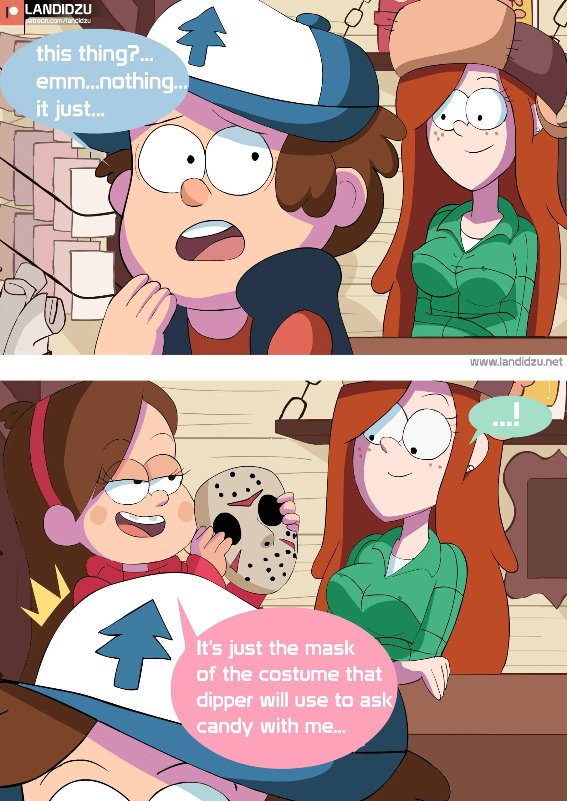 Gravity Falls – Trick or Treat [Landidzu] - Gravity Falls – Trick or Treat - Page 5