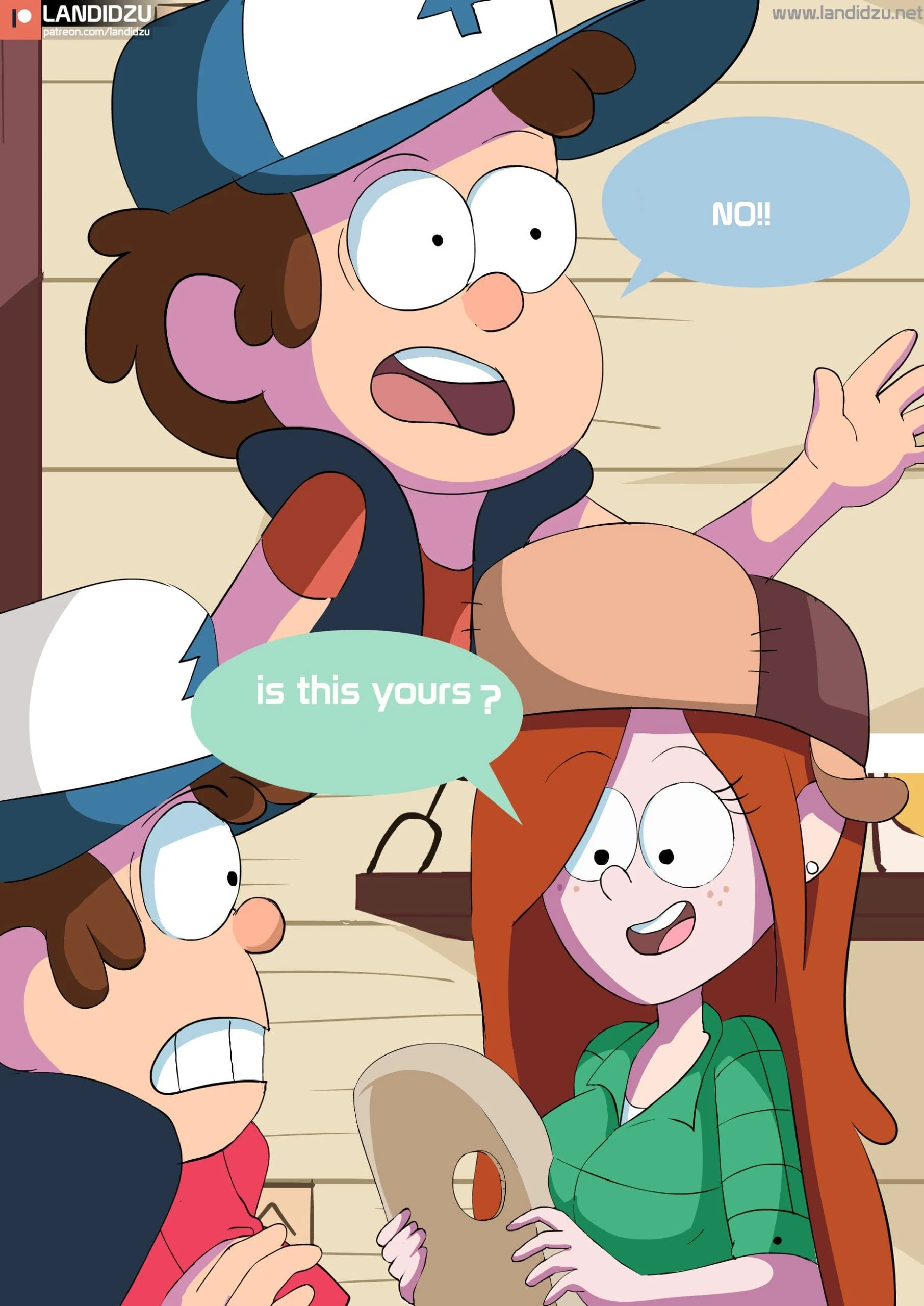 Gravity Falls – Trick or Treat [Landidzu] - Gravity Falls – Trick or Treat - Page 6