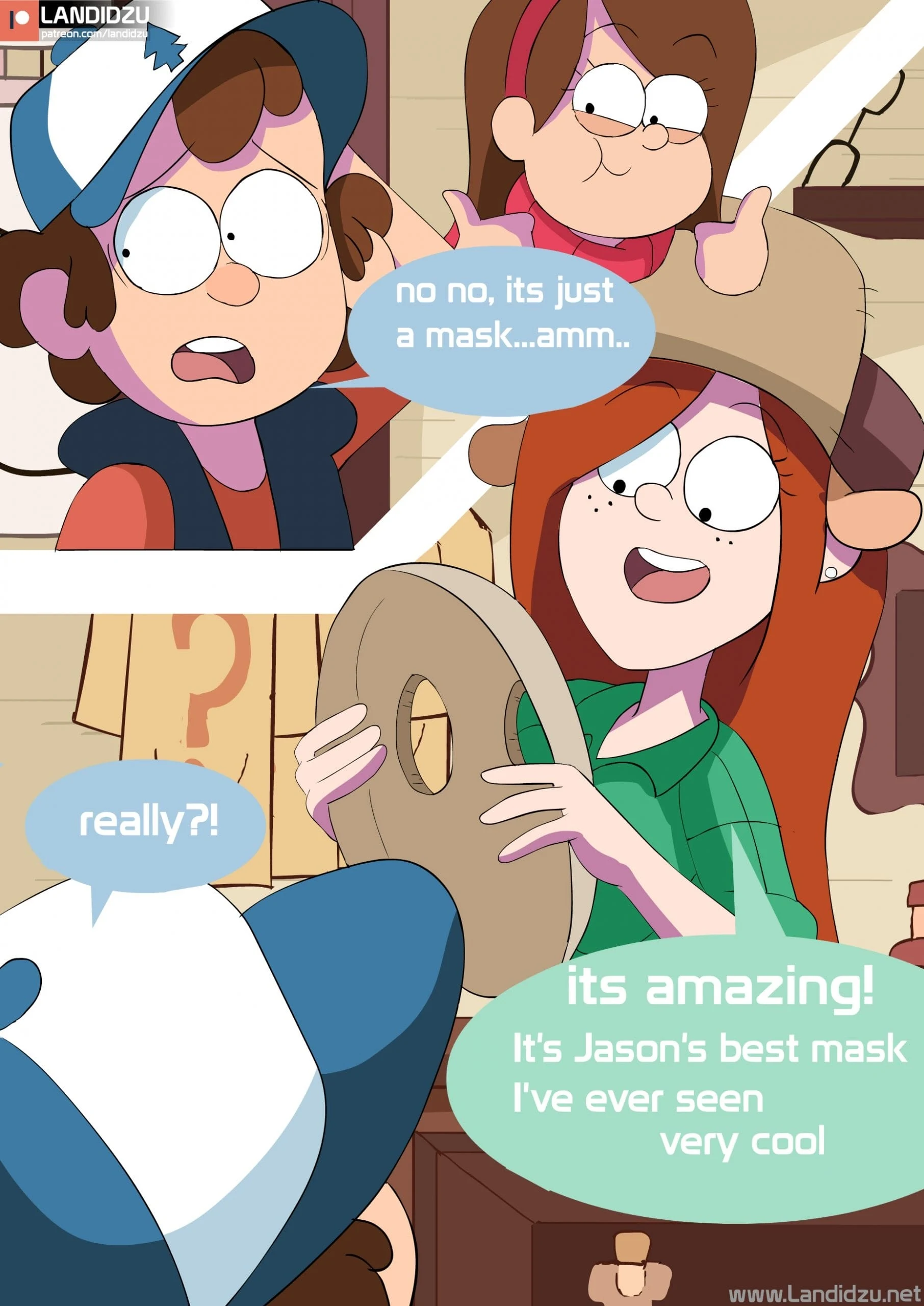 Gravity Falls – Trick or Treat [Landidzu] - Gravity Falls – Trick or Treat - Page 7