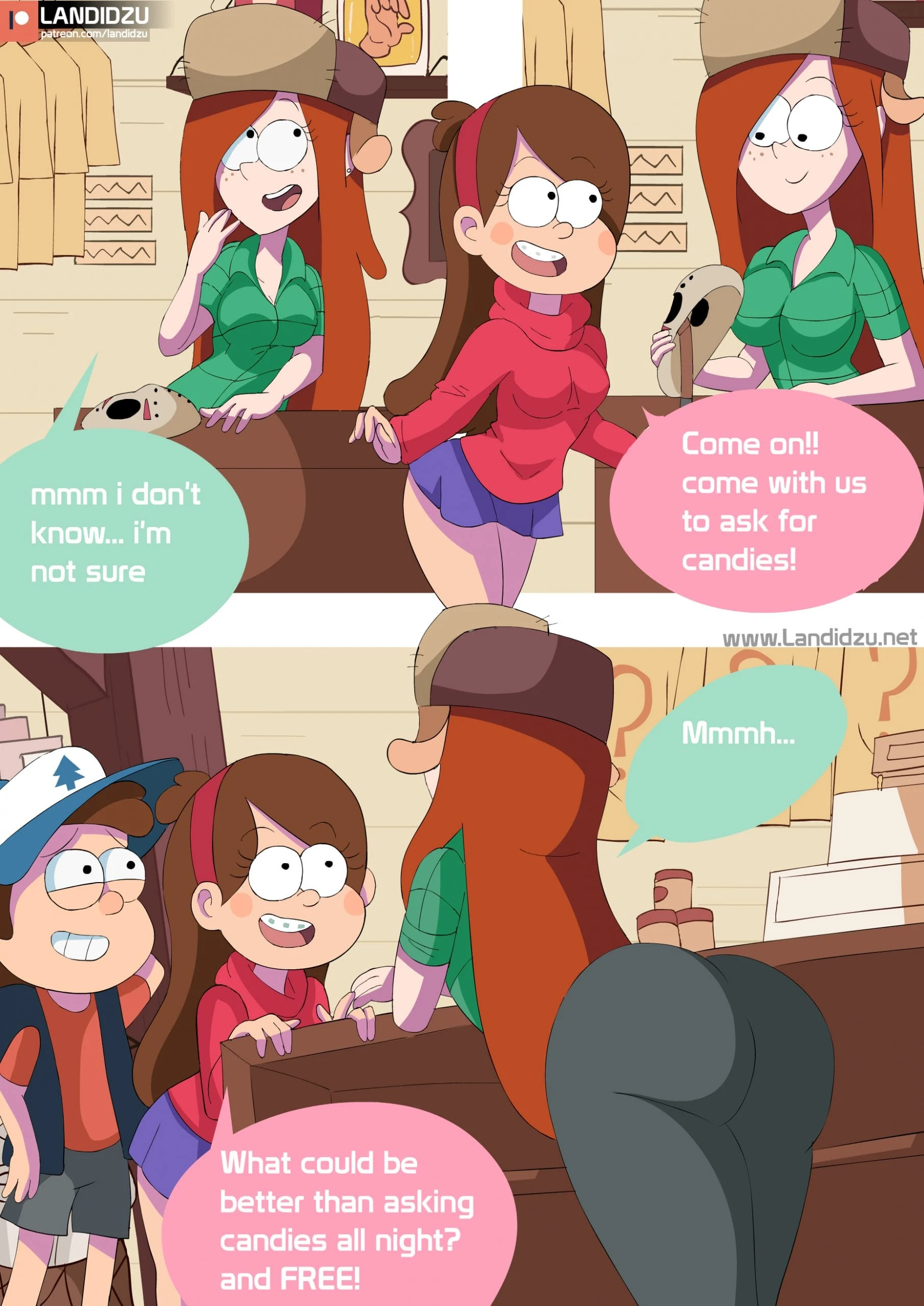 Gravity Falls – Trick or Treat [Landidzu] - Gravity Falls – Trick or Treat - Page 9