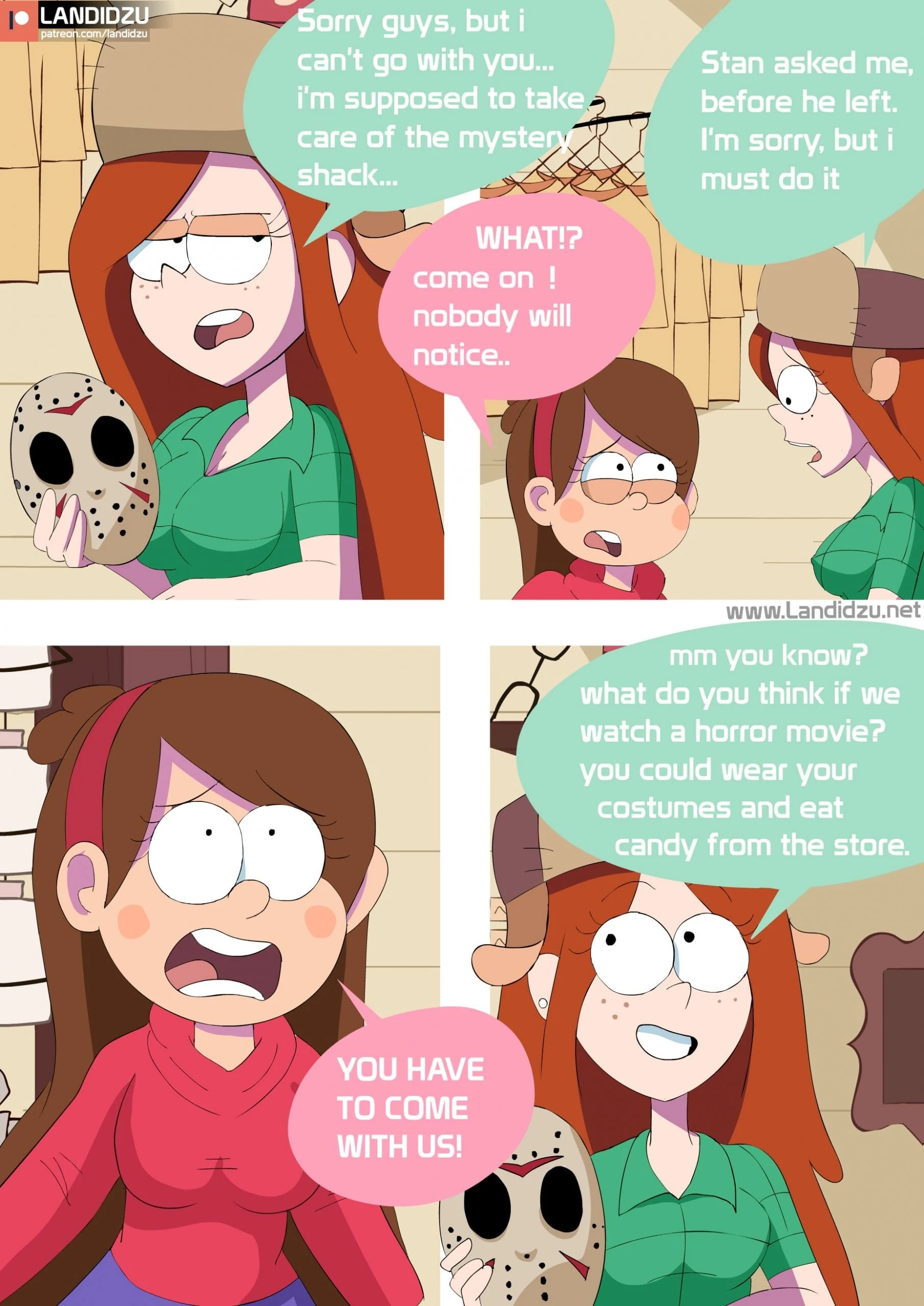 Gravity Falls – Trick or Treat [Landidzu] - Gravity Falls – Trick or Treat - Page 10