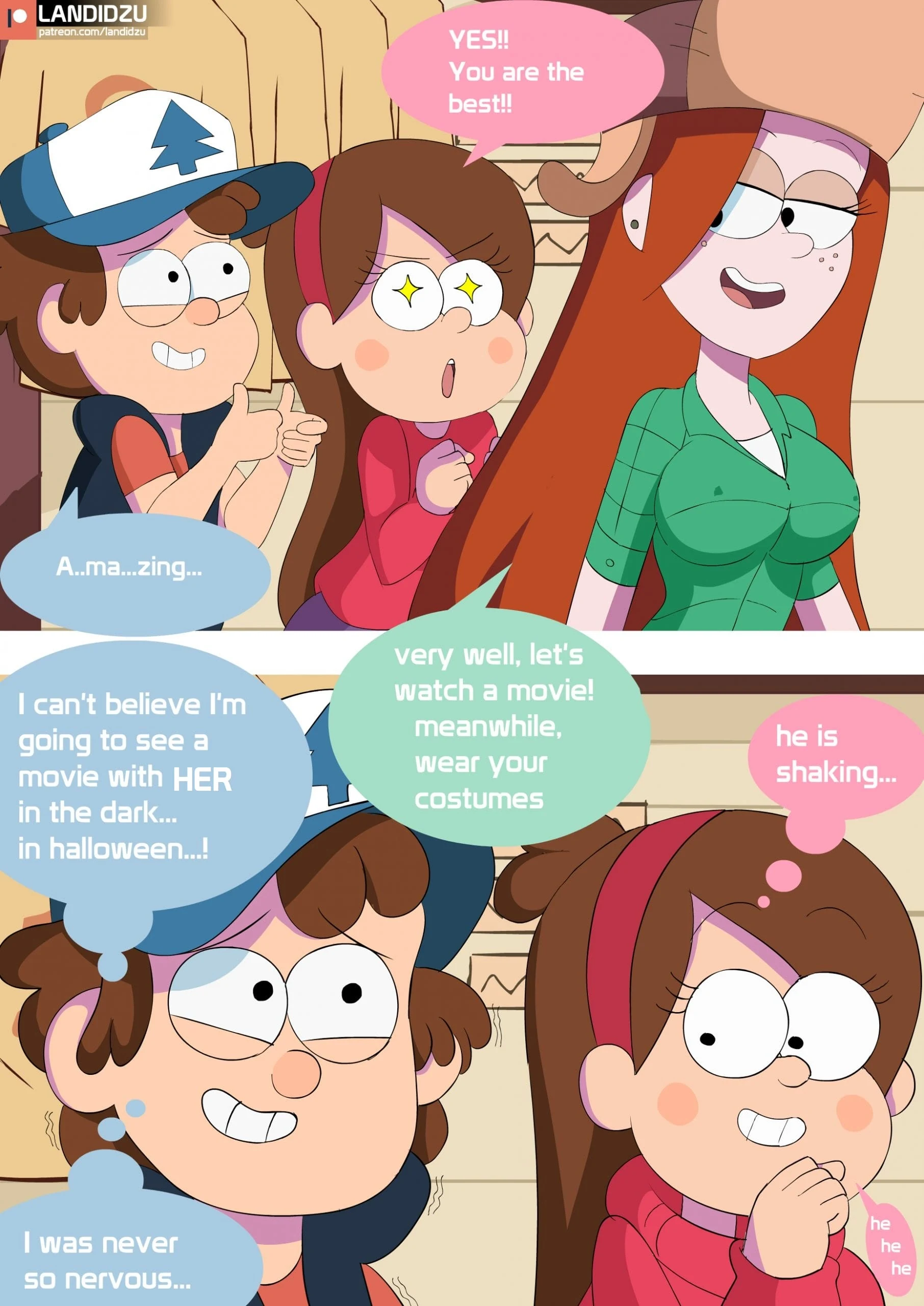 Gravity Falls – Trick or Treat [Landidzu] - Gravity Falls – Trick or Treat - Page 11