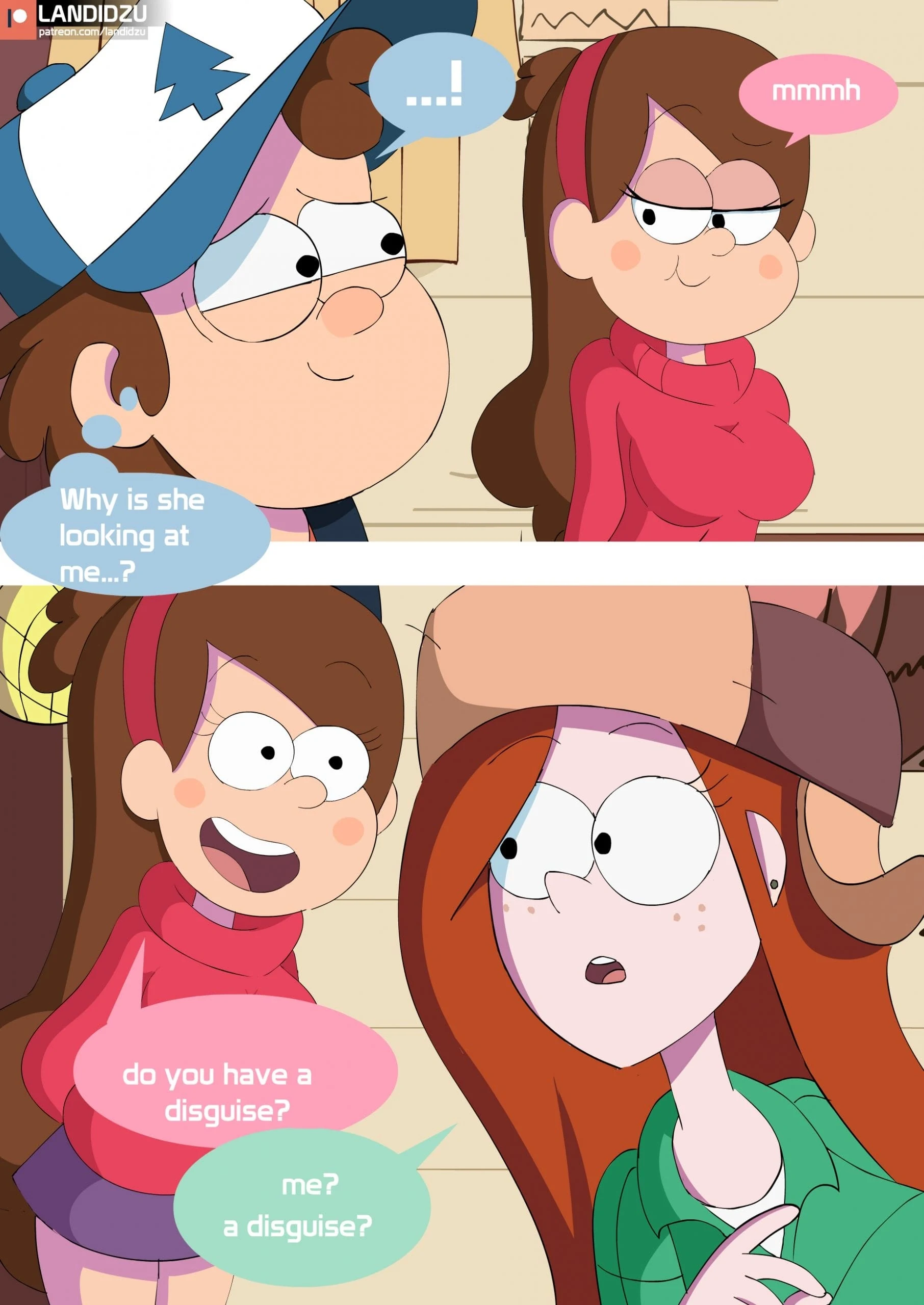 Gravity Falls – Trick or Treat [Landidzu] - Gravity Falls – Trick or Treat - Page 12