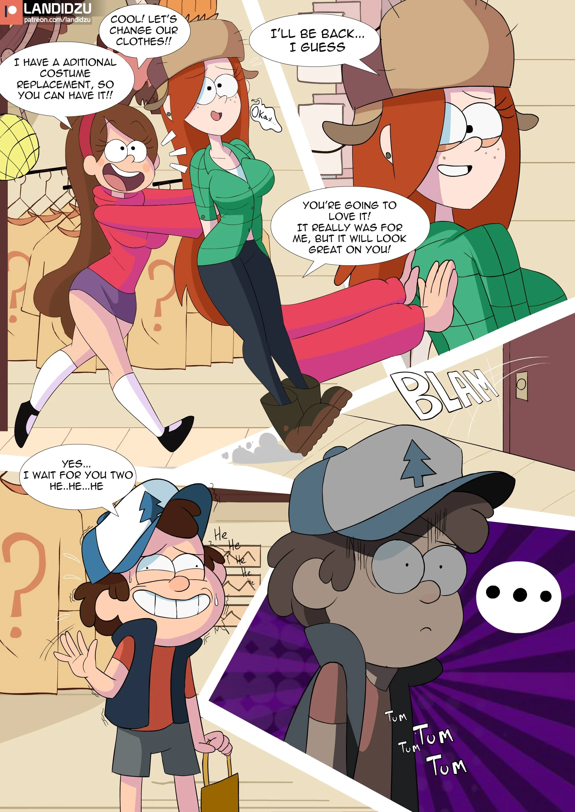 Gravity Falls – Trick or Treat [Landidzu] - Gravity Falls – Trick or Treat - Page 14