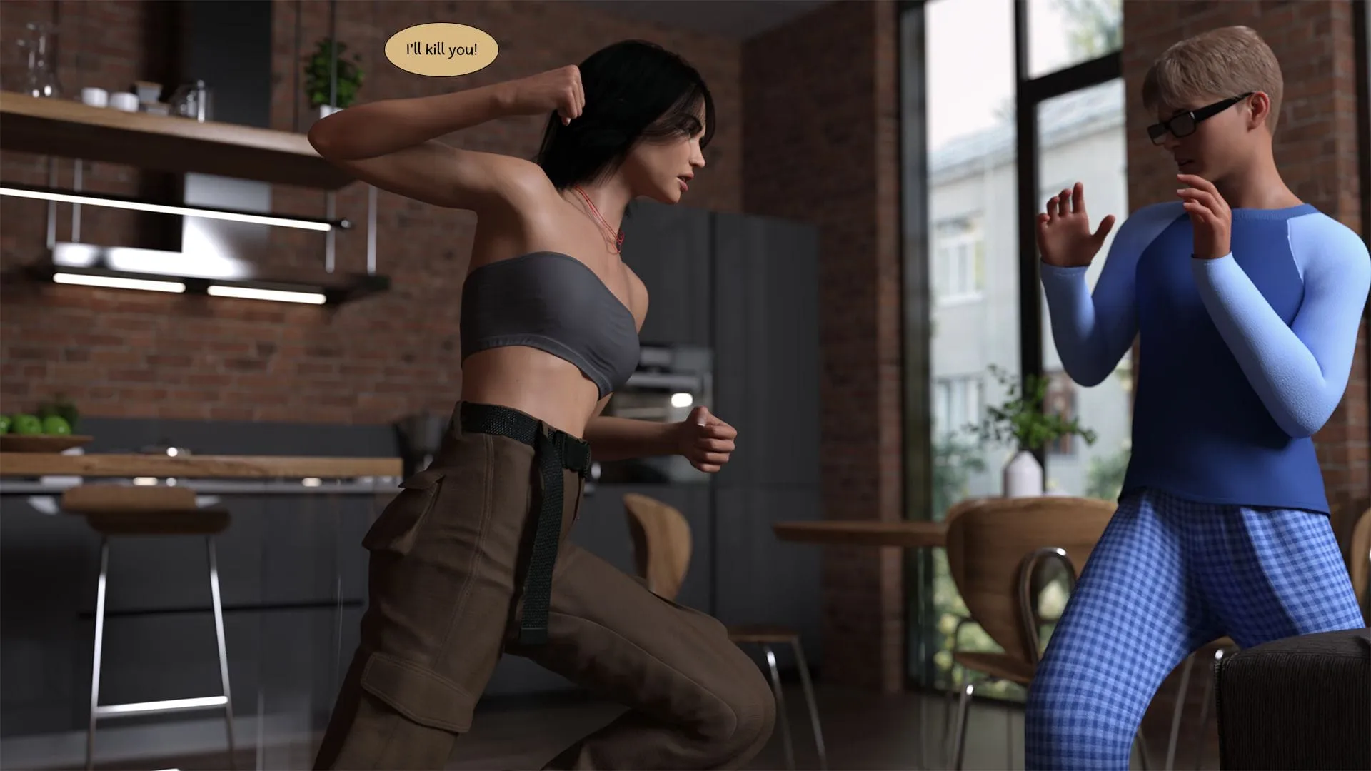 Taming the Beast [Kizaru3D] - 1.2 .Taming The Beast - Chapter 1 - Part 2 - Page 6