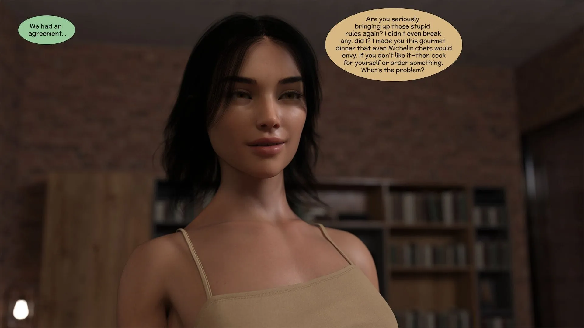 Taming the Beast [Kizaru3D] - 1.2 .Taming The Beast - Chapter 1 - Part 2 - Page 24