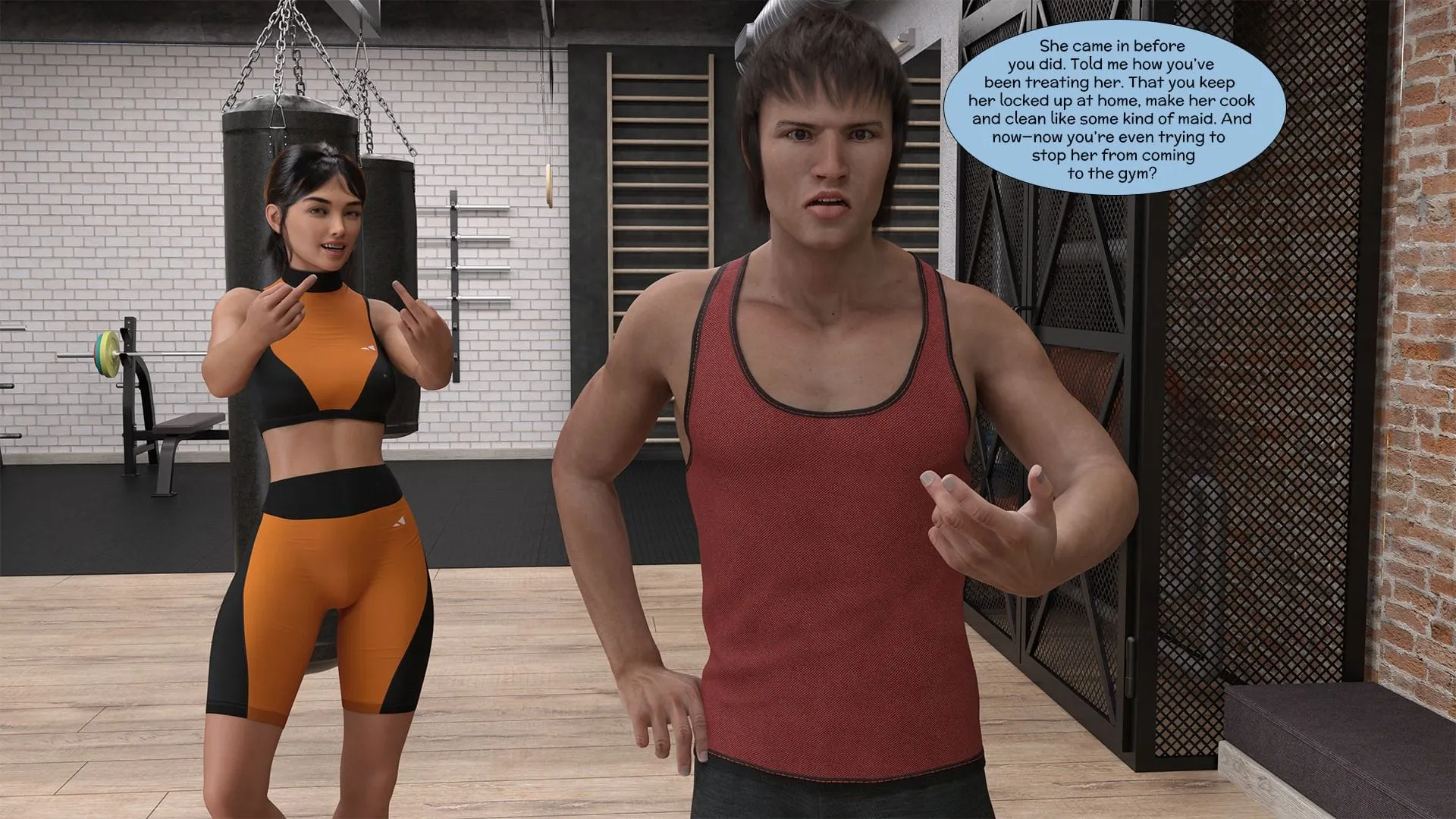 Taming the Beast [Kizaru3D] - 1.2 .Taming The Beast - Chapter 1 - Part 2 - Page 52
