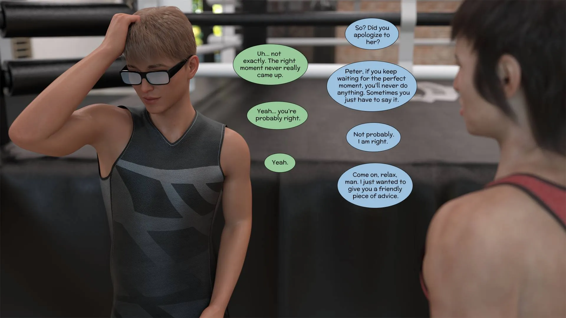 Taming the Beast [Kizaru3D] - 1.2 .Taming The Beast - Chapter 1 - Part 2 - Page 58