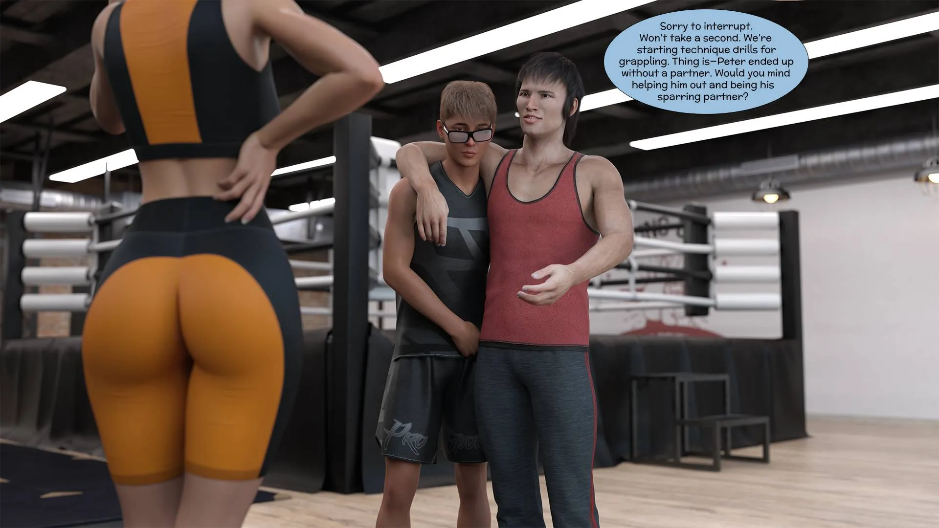 Taming the Beast [Kizaru3D] - 1.2 .Taming The Beast - Chapter 1 - Part 2 - Page 61