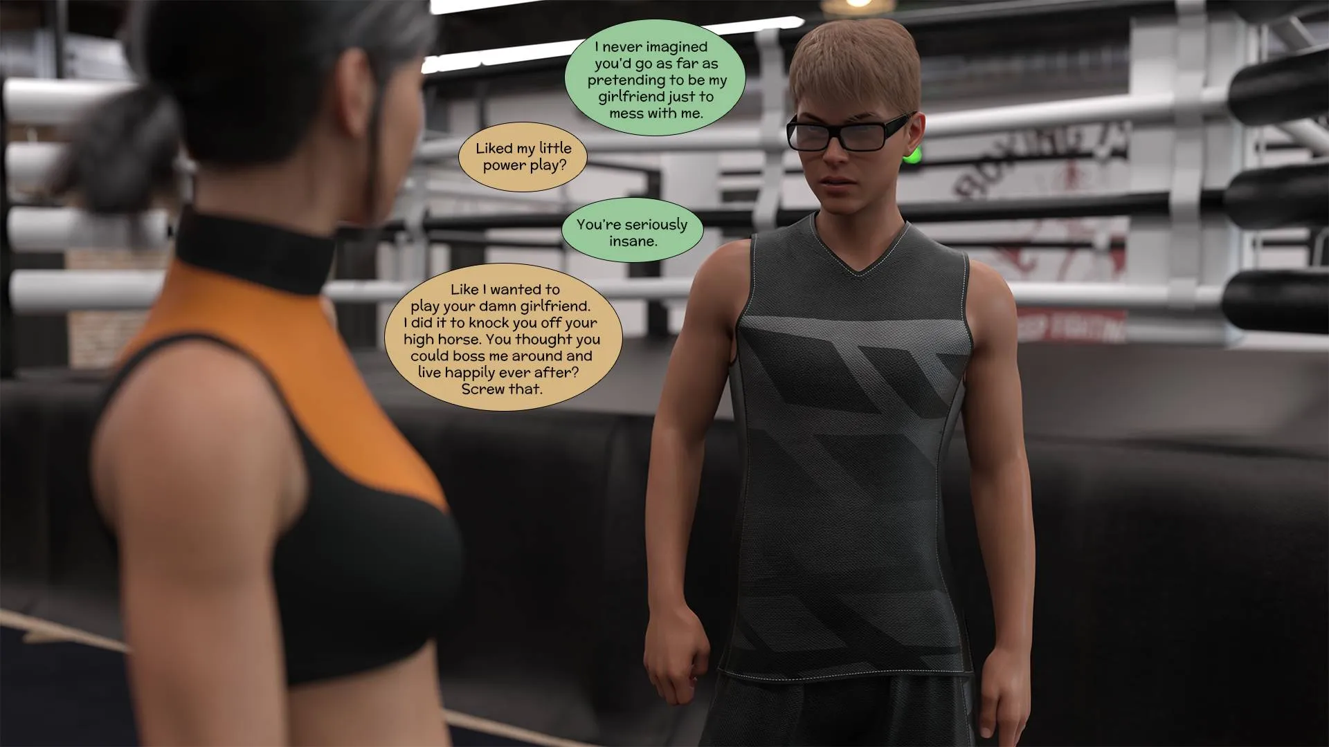 Taming the Beast [Kizaru3D] - 1.2 .Taming The Beast - Chapter 1 - Part 2 - Page 64