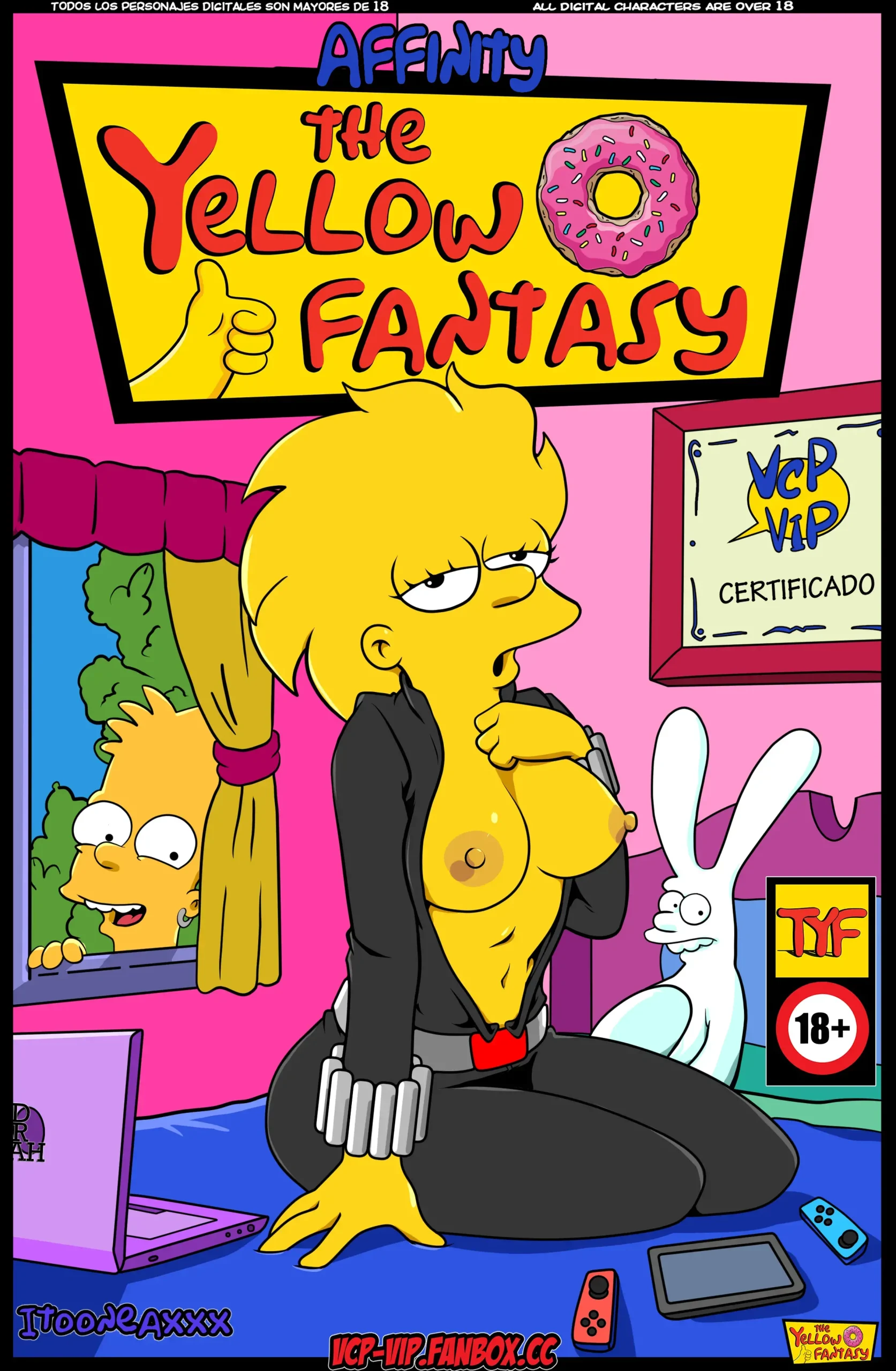 The Yellow Fantasy: Affinity – Simpsons - Affinity – Simpsons - Page 1