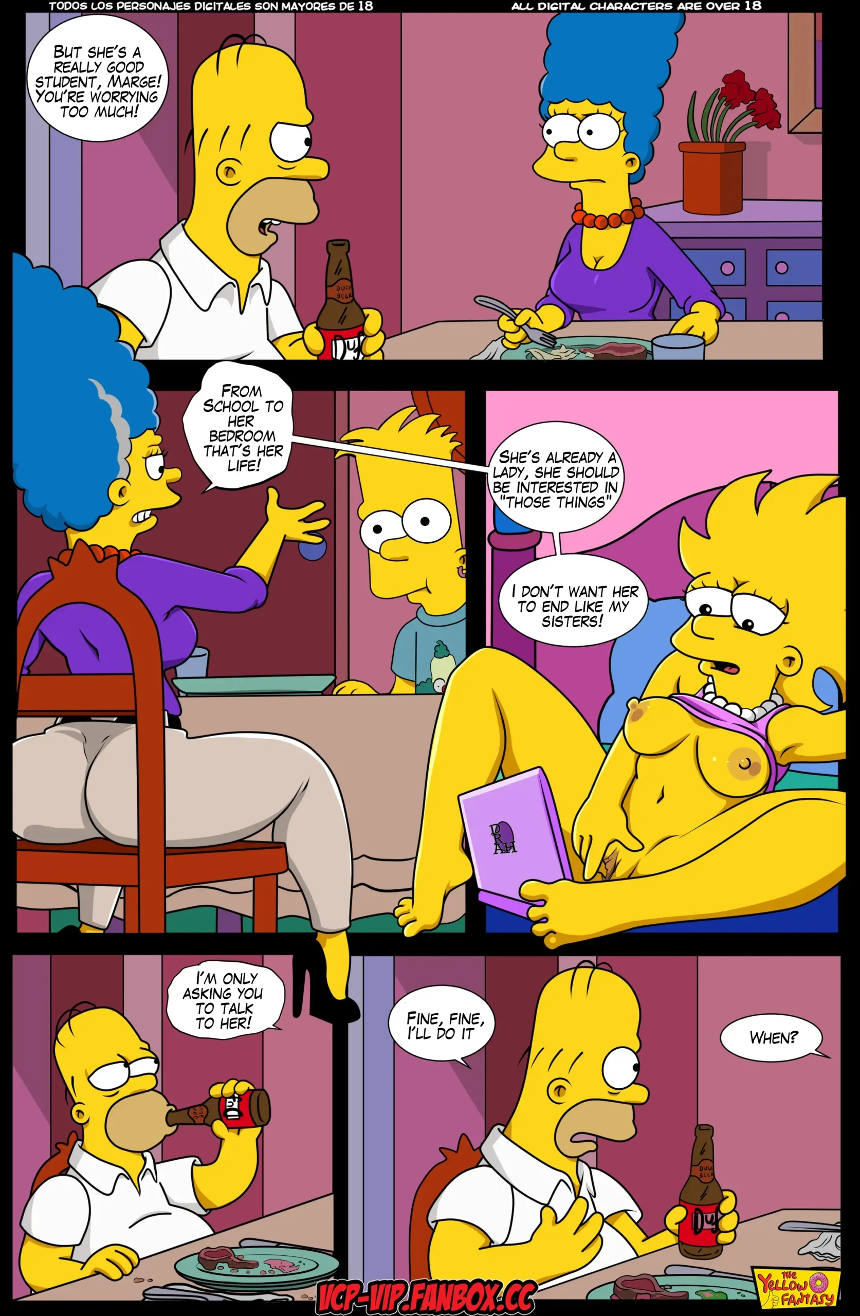 The Yellow Fantasy: Affinity – Simpsons - Affinity – Simpsons - Page 4