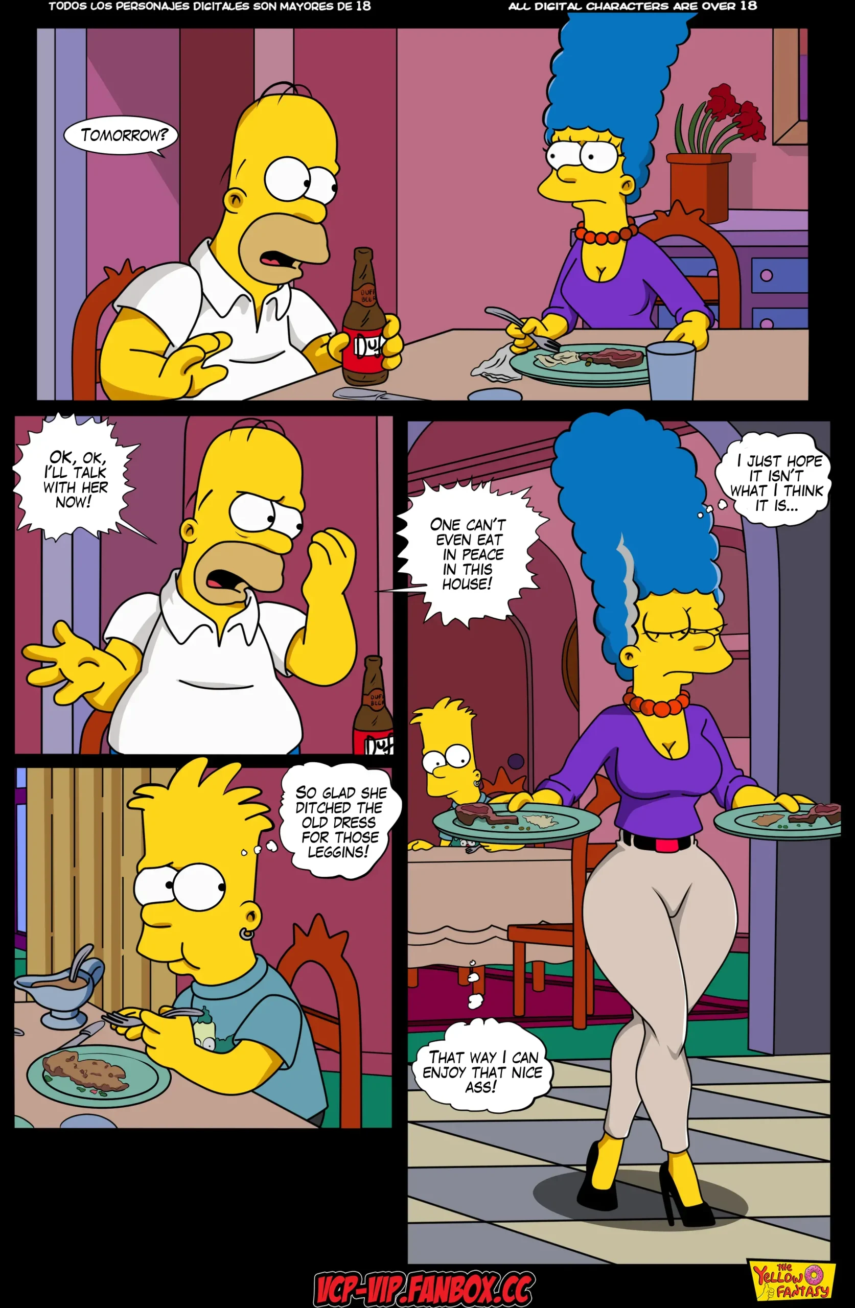 The Yellow Fantasy: Affinity – Simpsons - Affinity – Simpsons - Page 5