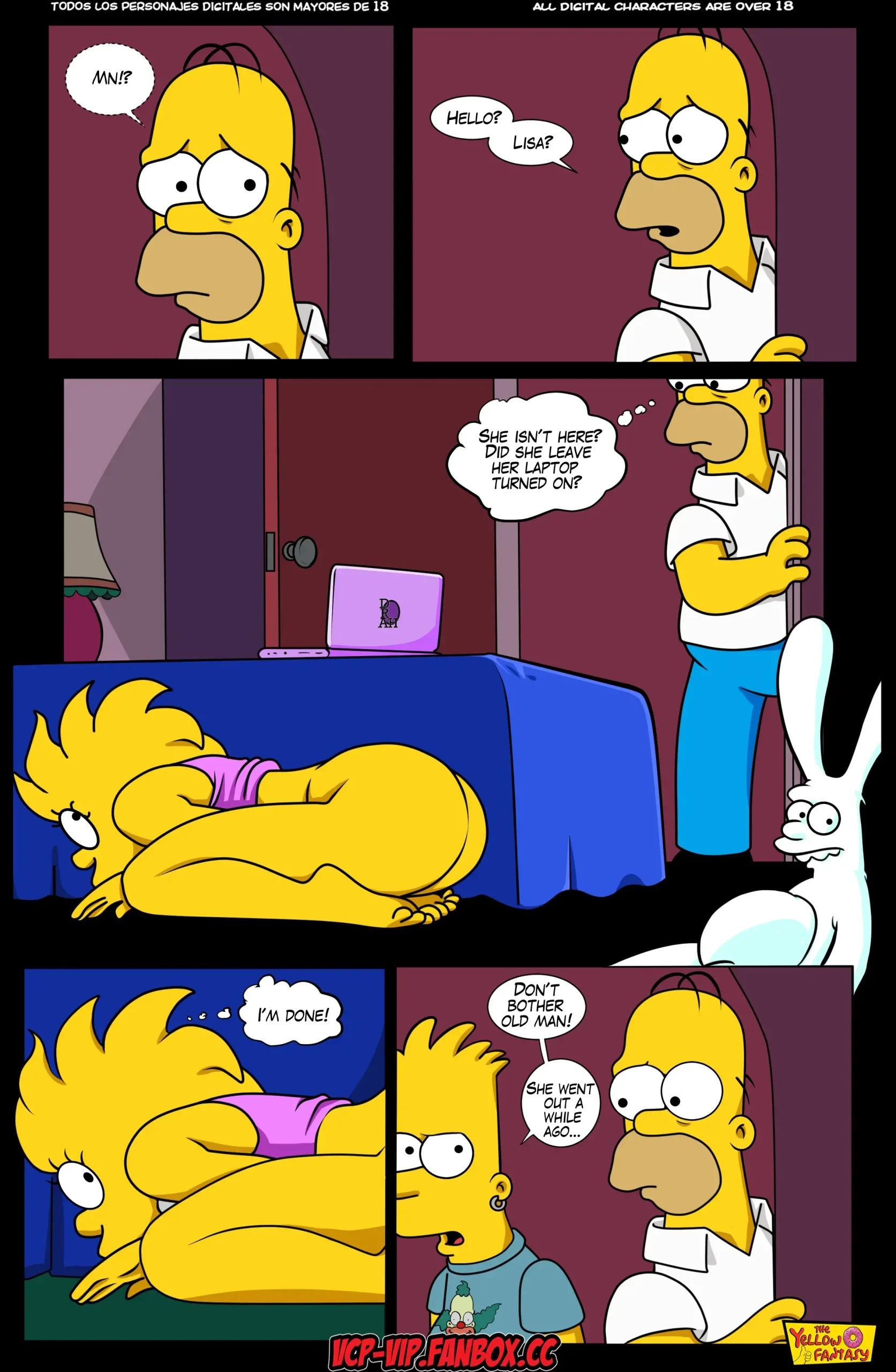 The Yellow Fantasy: Affinity – Simpsons - Affinity – Simpsons - Page 7