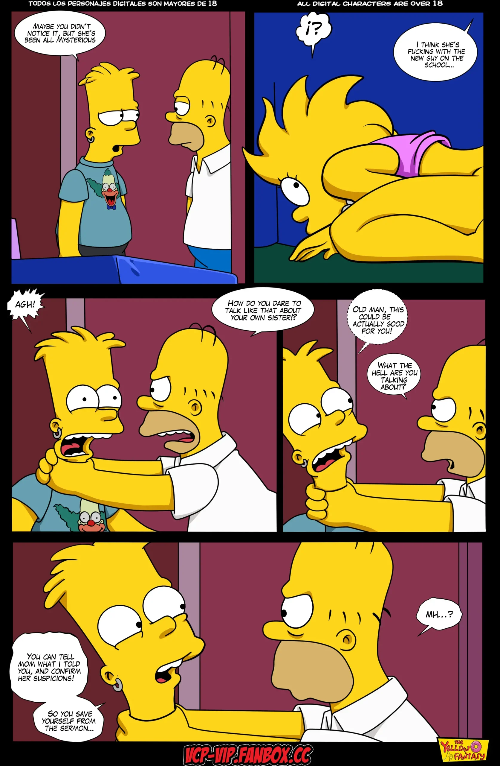 The Yellow Fantasy: Affinity – Simpsons - Affinity – Simpsons - Page 8