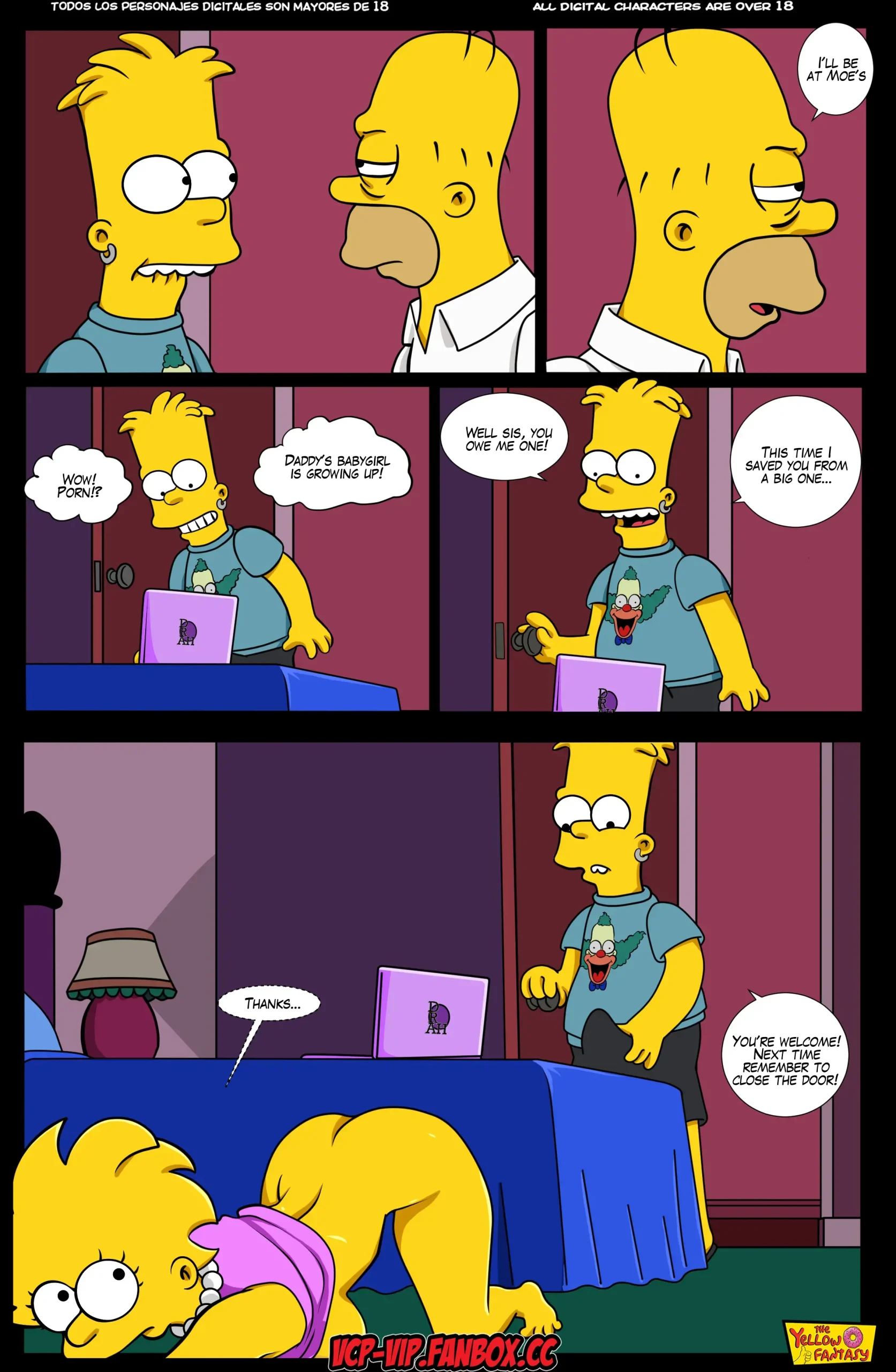 The Yellow Fantasy: Affinity – Simpsons - Affinity – Simpsons - Page 9