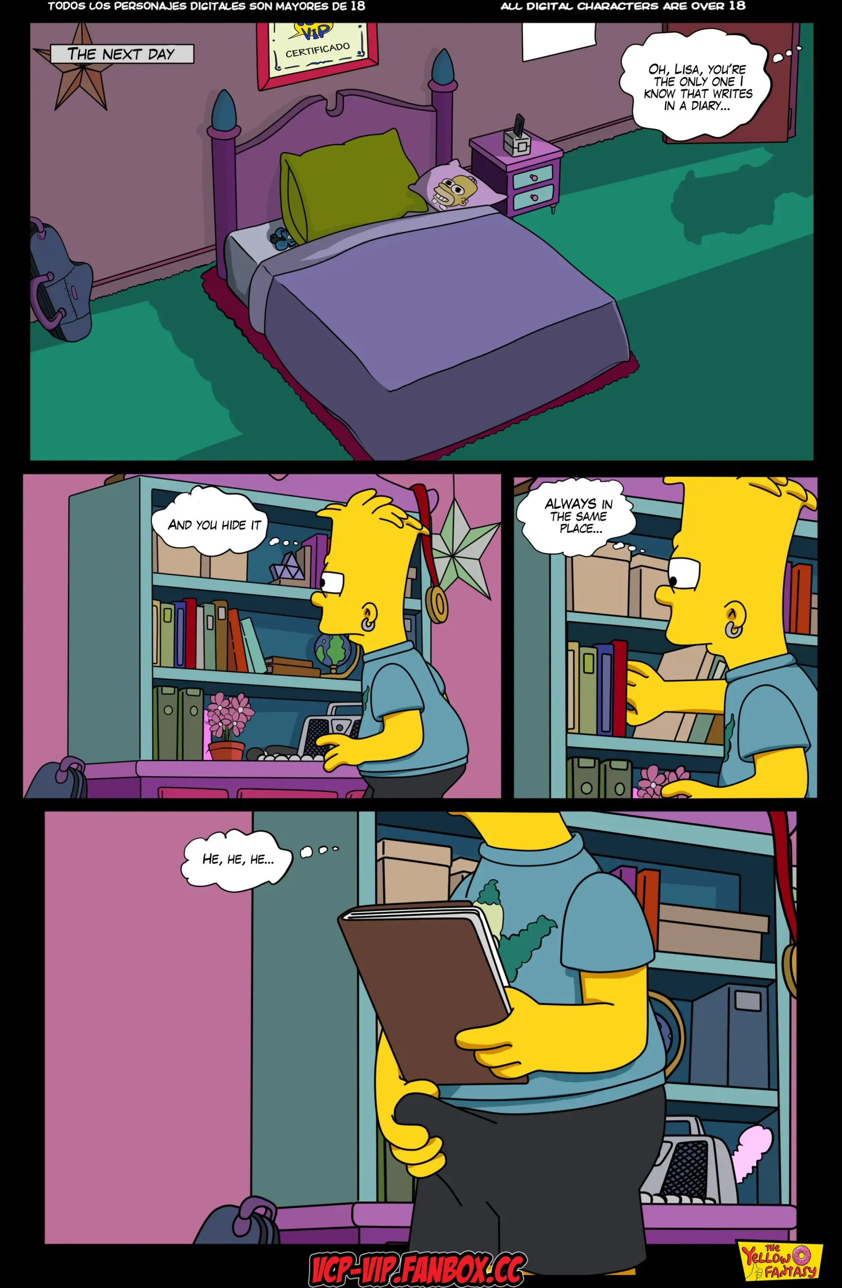 The Yellow Fantasy: Affinity – Simpsons - Affinity – Simpsons - Page 11