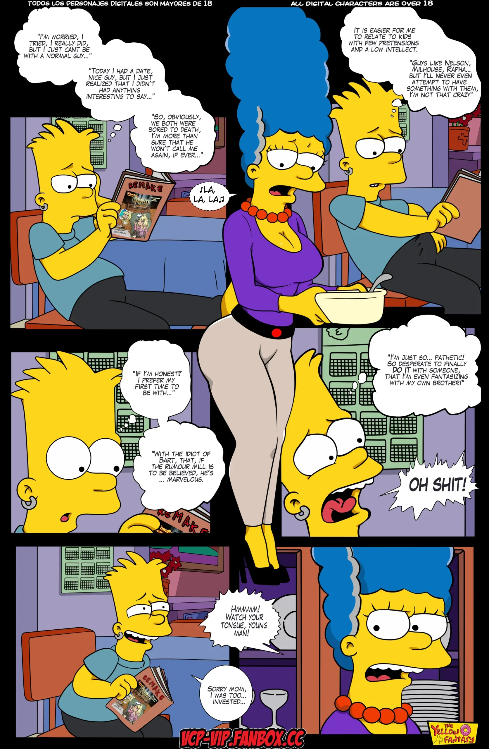 The Yellow Fantasy: Affinity – Simpsons - Affinity – Simpsons - Page 12