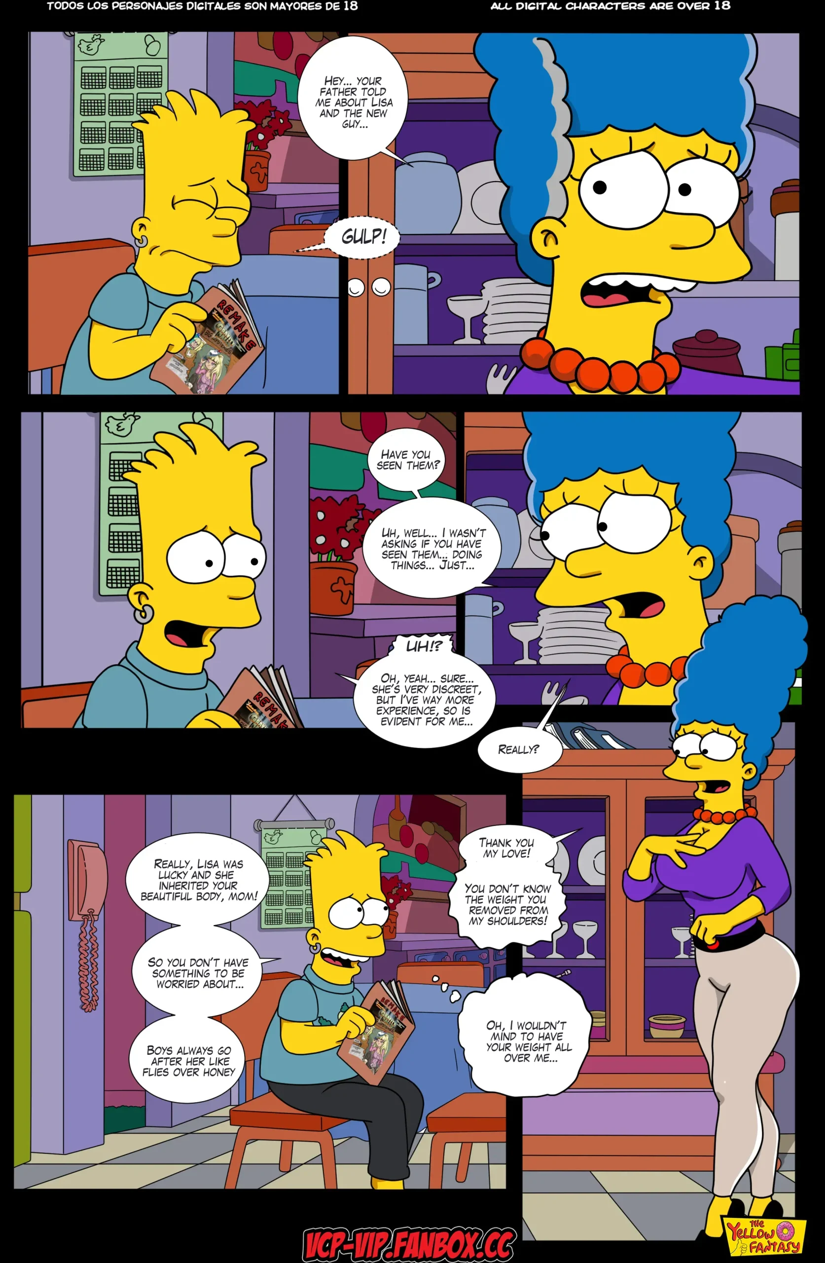 The Yellow Fantasy: Affinity – Simpsons - Affinity – Simpsons - Page 13