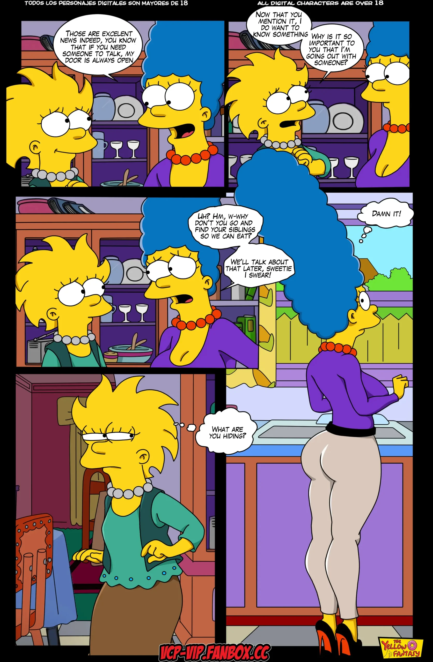 The Yellow Fantasy: Affinity – Simpsons - Affinity – Simpsons - Page 16