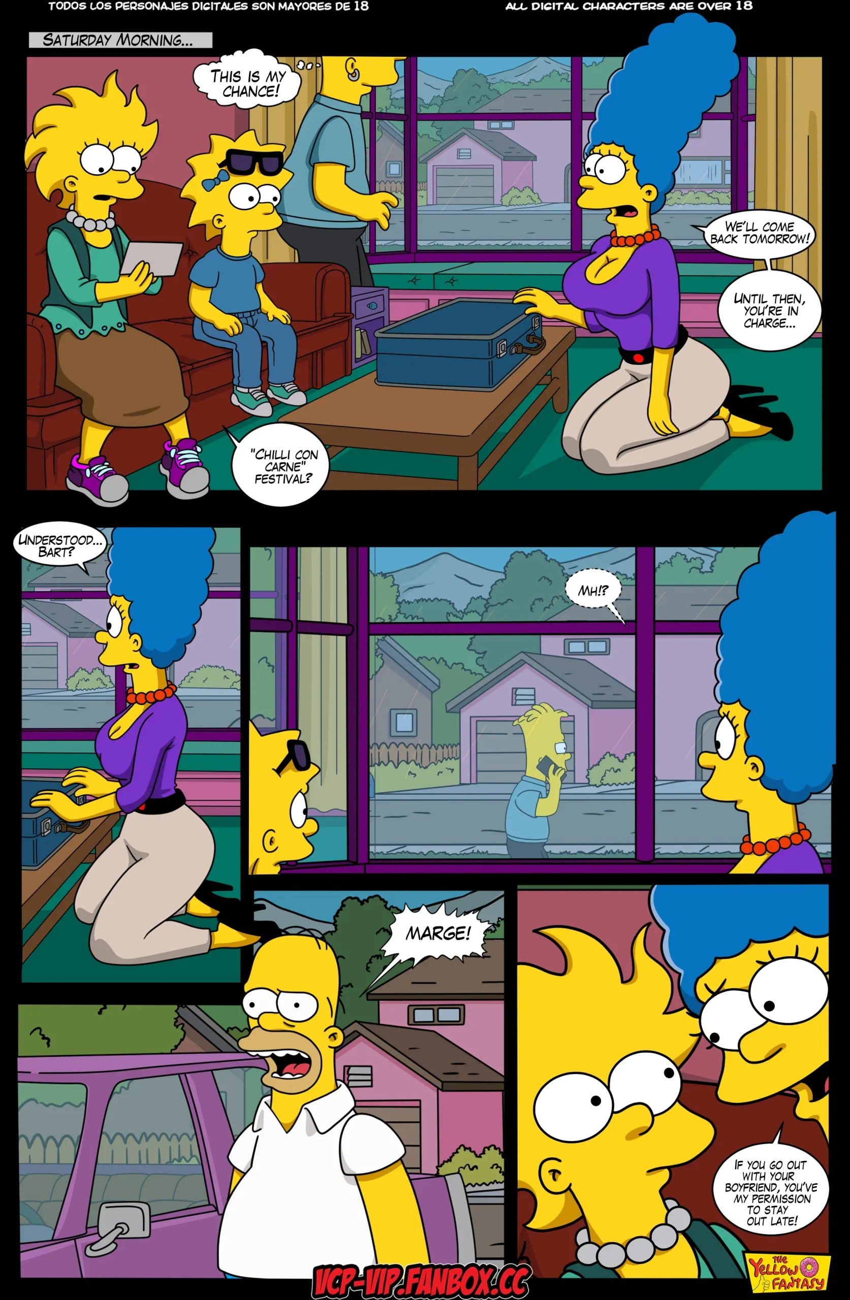 The Yellow Fantasy: Affinity – Simpsons - Affinity – Simpsons - Page 20