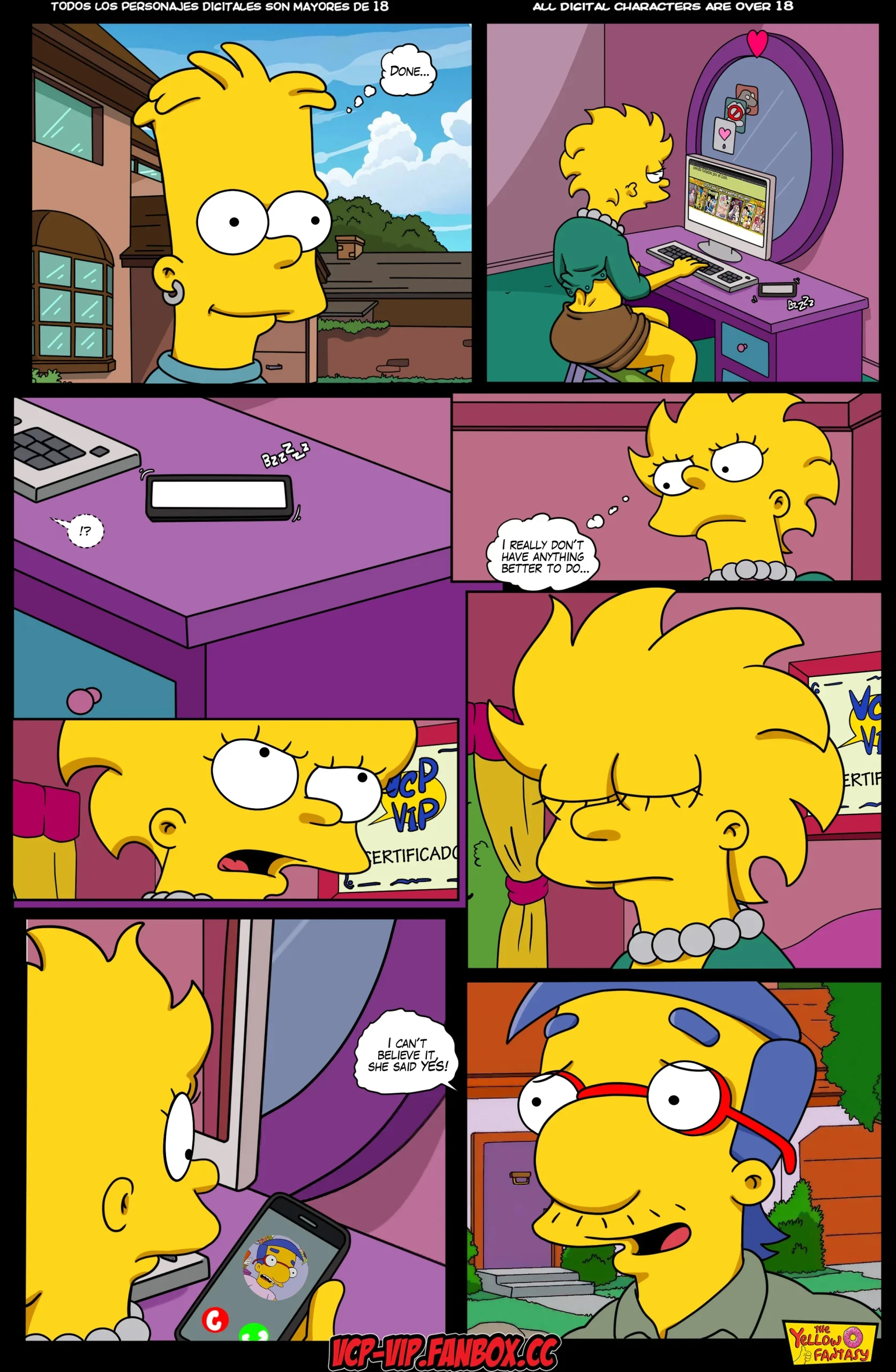 The Yellow Fantasy: Affinity – Simpsons - Affinity – Simpsons - Page 22