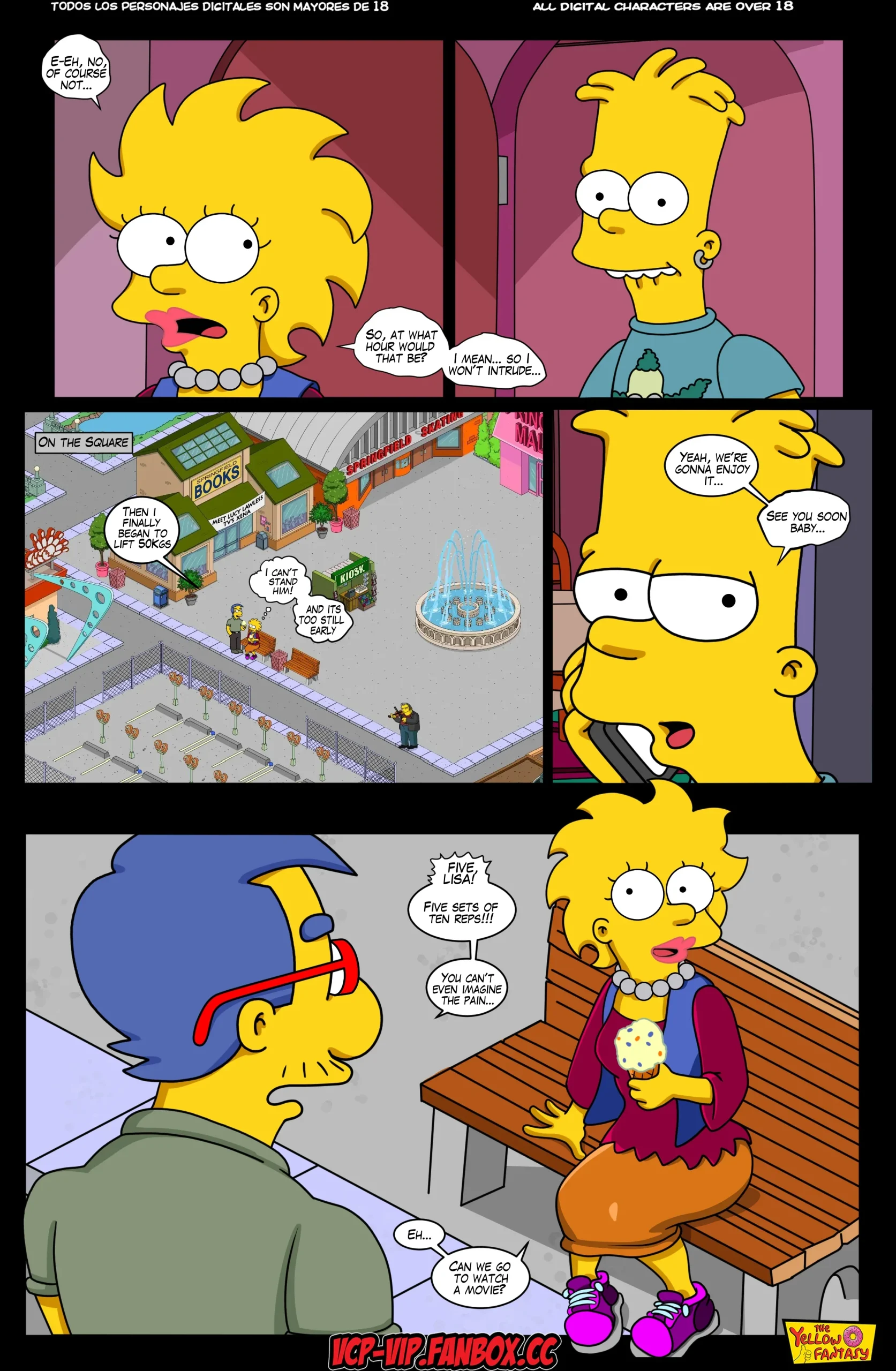 The Yellow Fantasy: Affinity – Simpsons - Affinity – Simpsons - Page 24