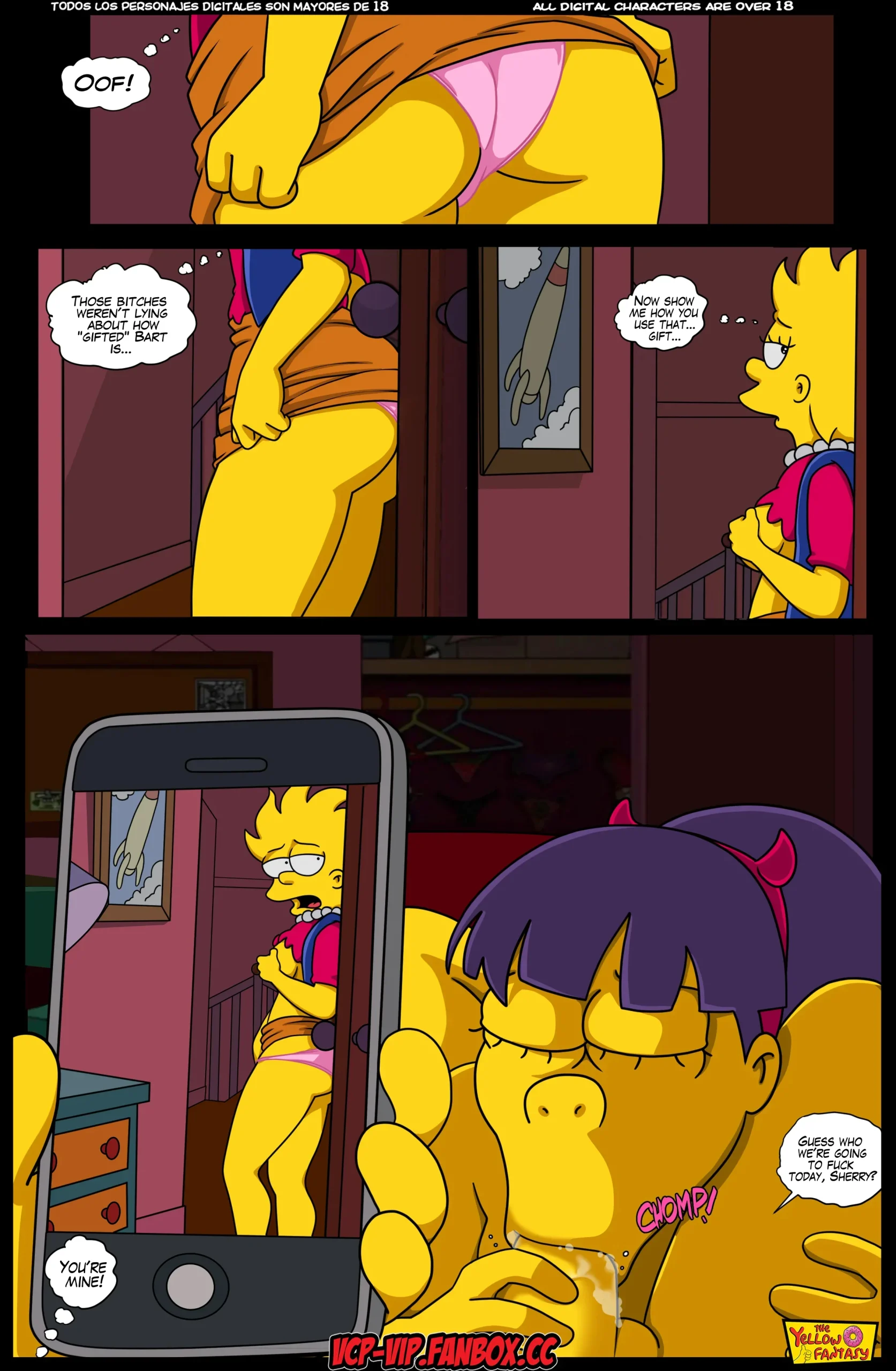 The Yellow Fantasy: Affinity – Simpsons - Affinity – Simpsons - Page 28