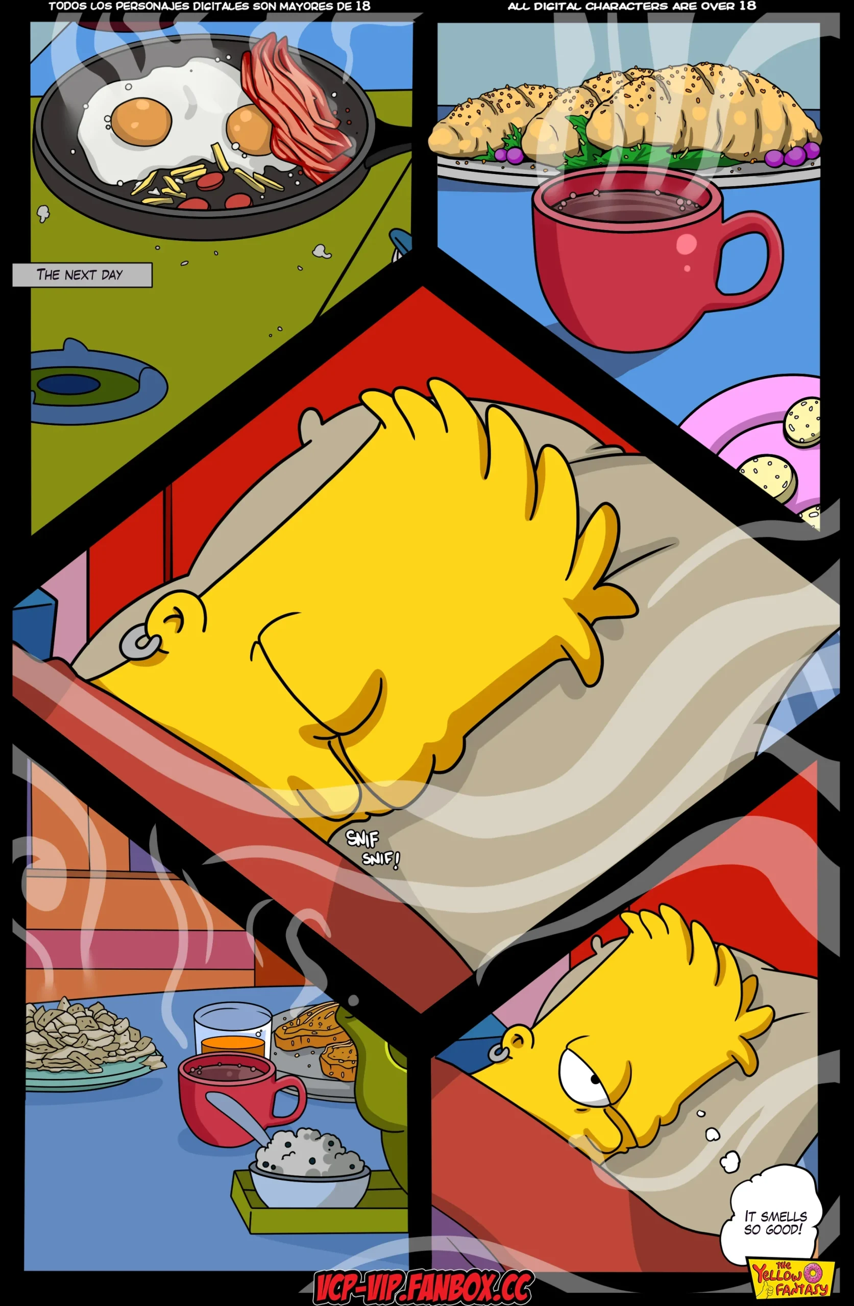 The Yellow Fantasy: Affinity – Simpsons - Affinity – Simpsons - Page 32